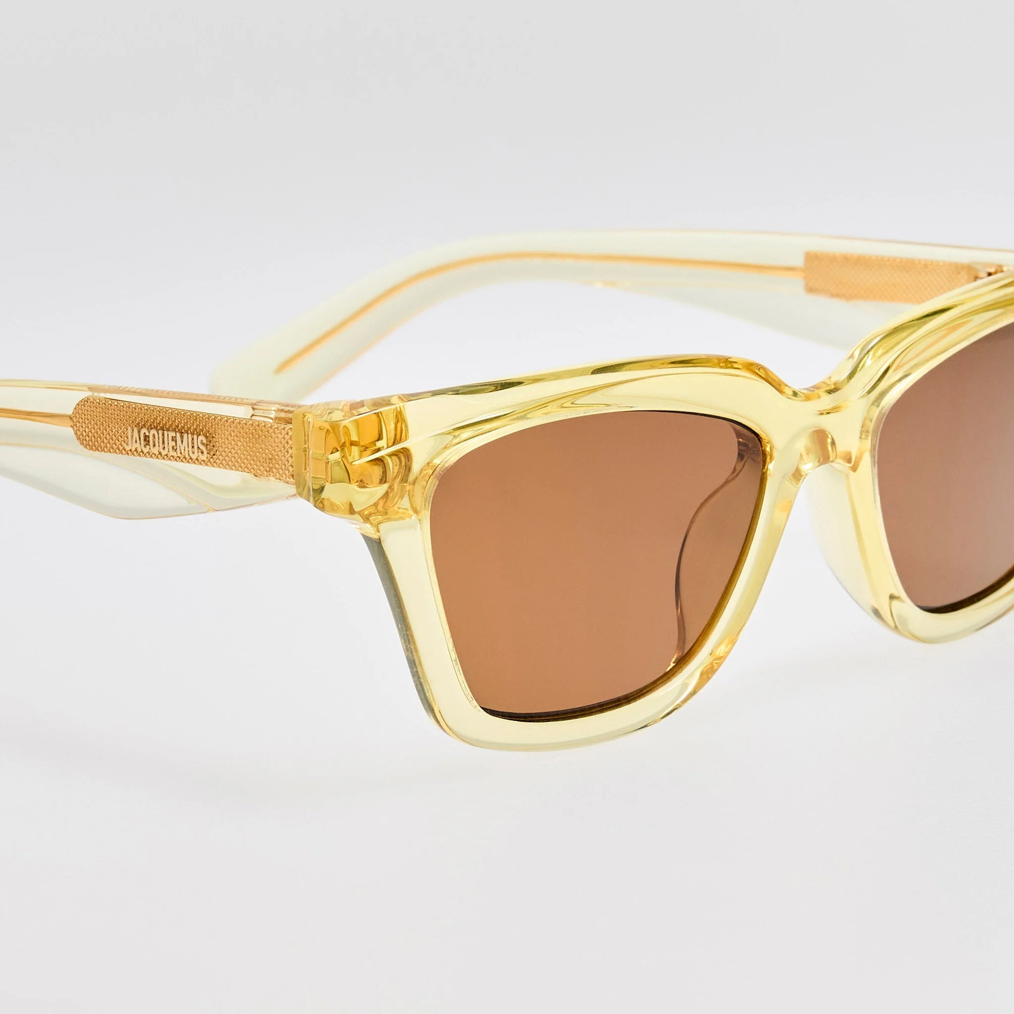 Carre Sunglasses in Crystal Yellow - Image 5