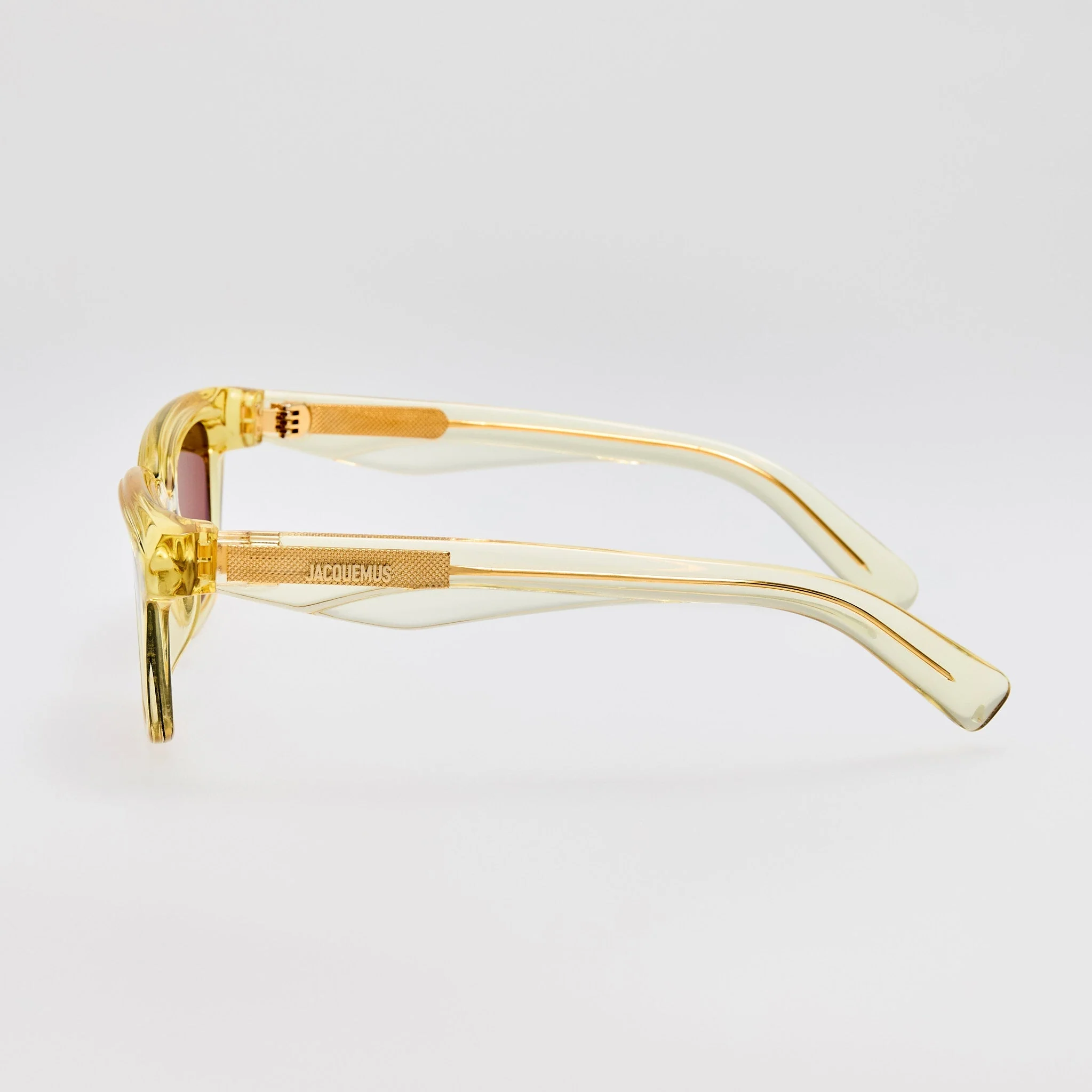 Carre Sunglasses in Crystal Yellow - Image 6