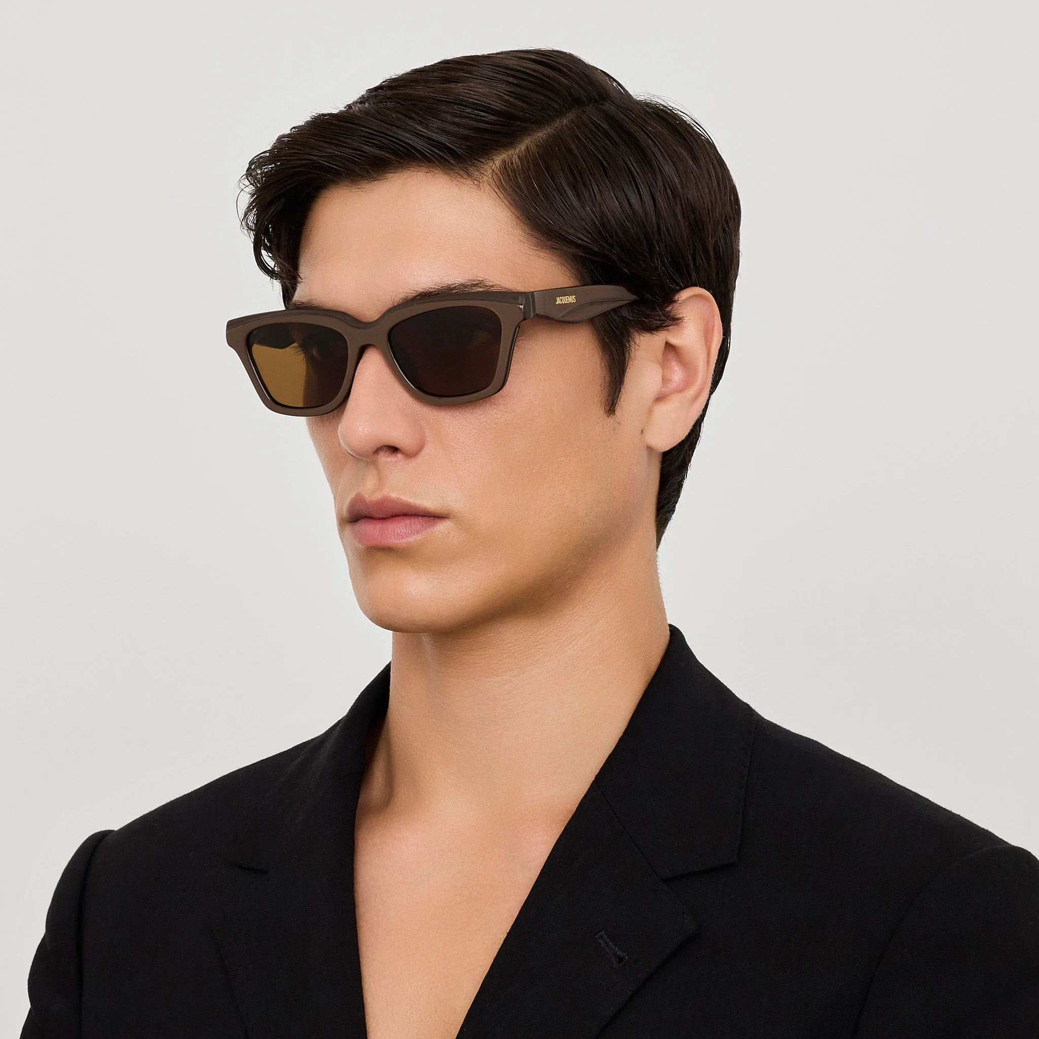 Carre Sunglasses in Metallic Brown - Image 4