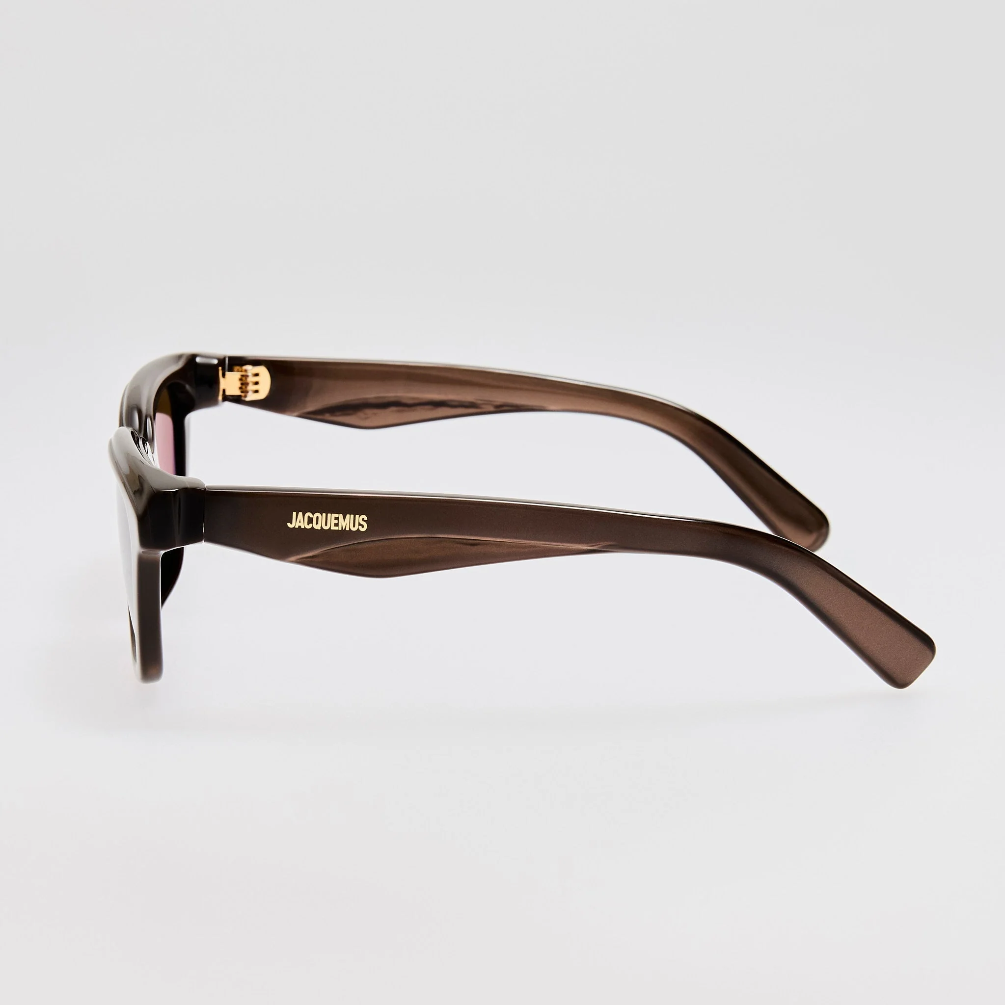 Carre Sunglasses in Metallic Brown - Image 6