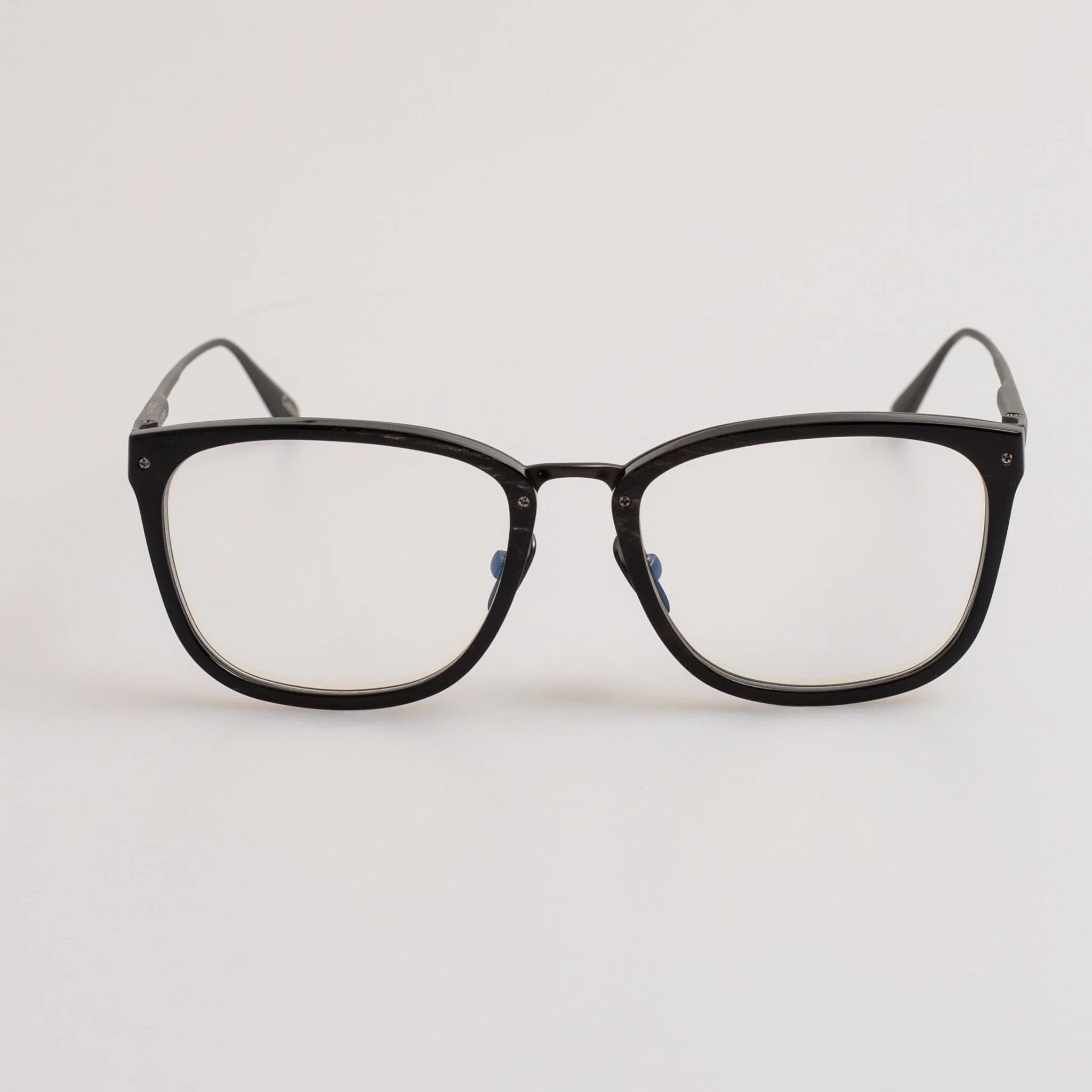 Cassin Optical Frame in Buffalo Horn and 925 Sterling Silver