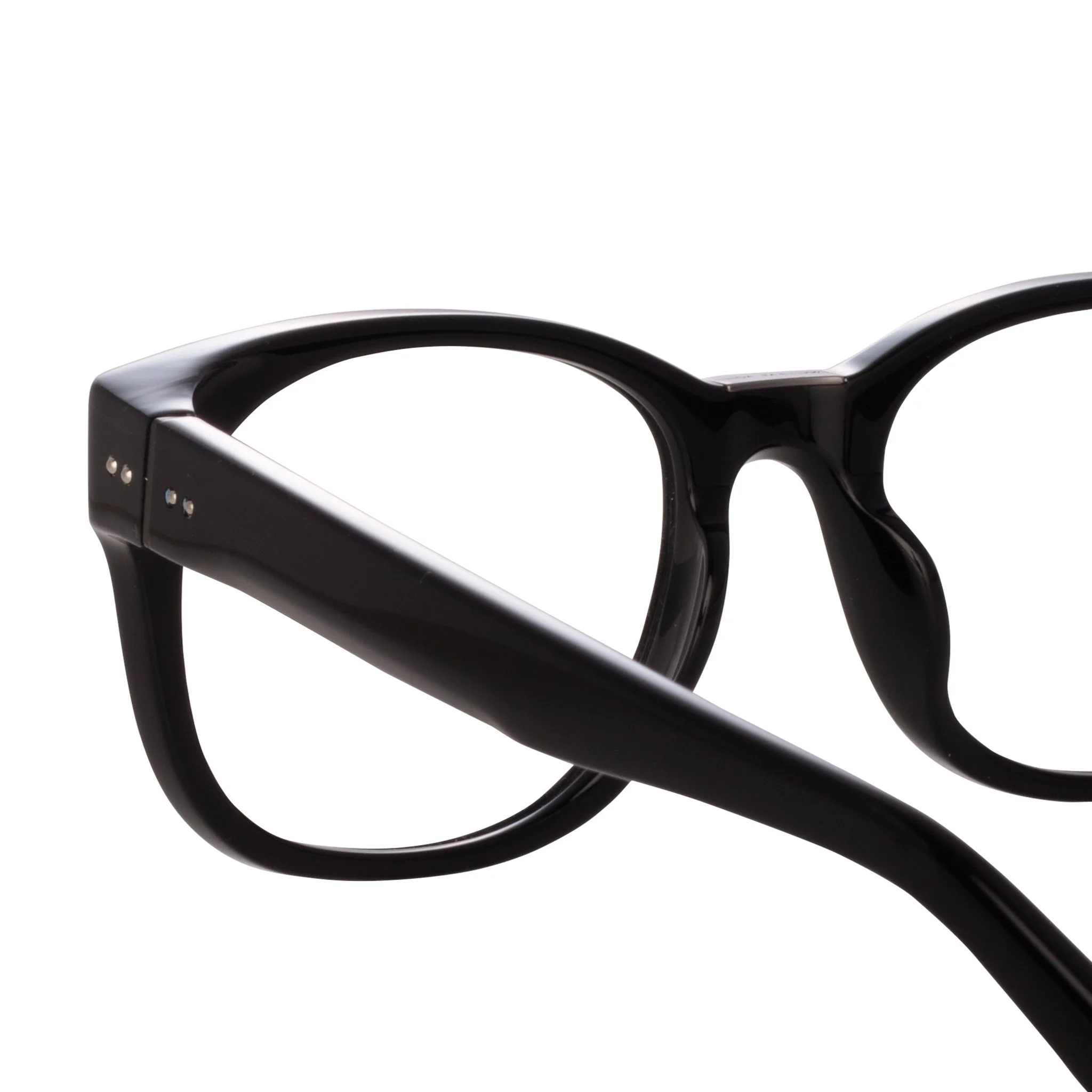 Cedric Optical Frames in Matt Black Nickel - Image 4