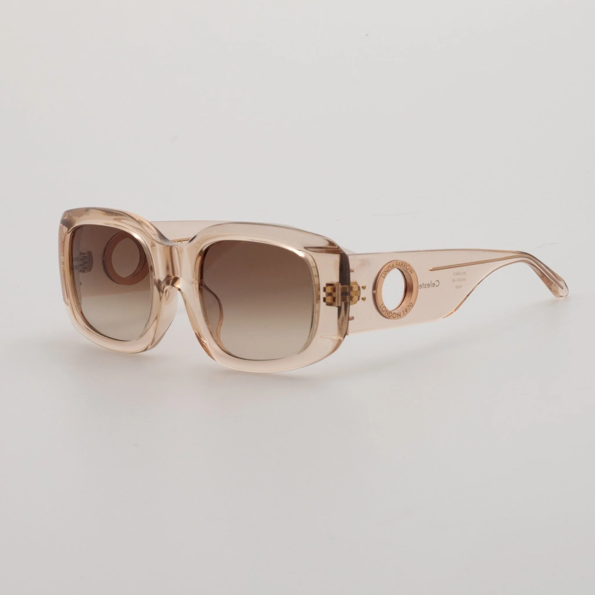 Celeste Oversize Sunglasses in Ash - Image 2