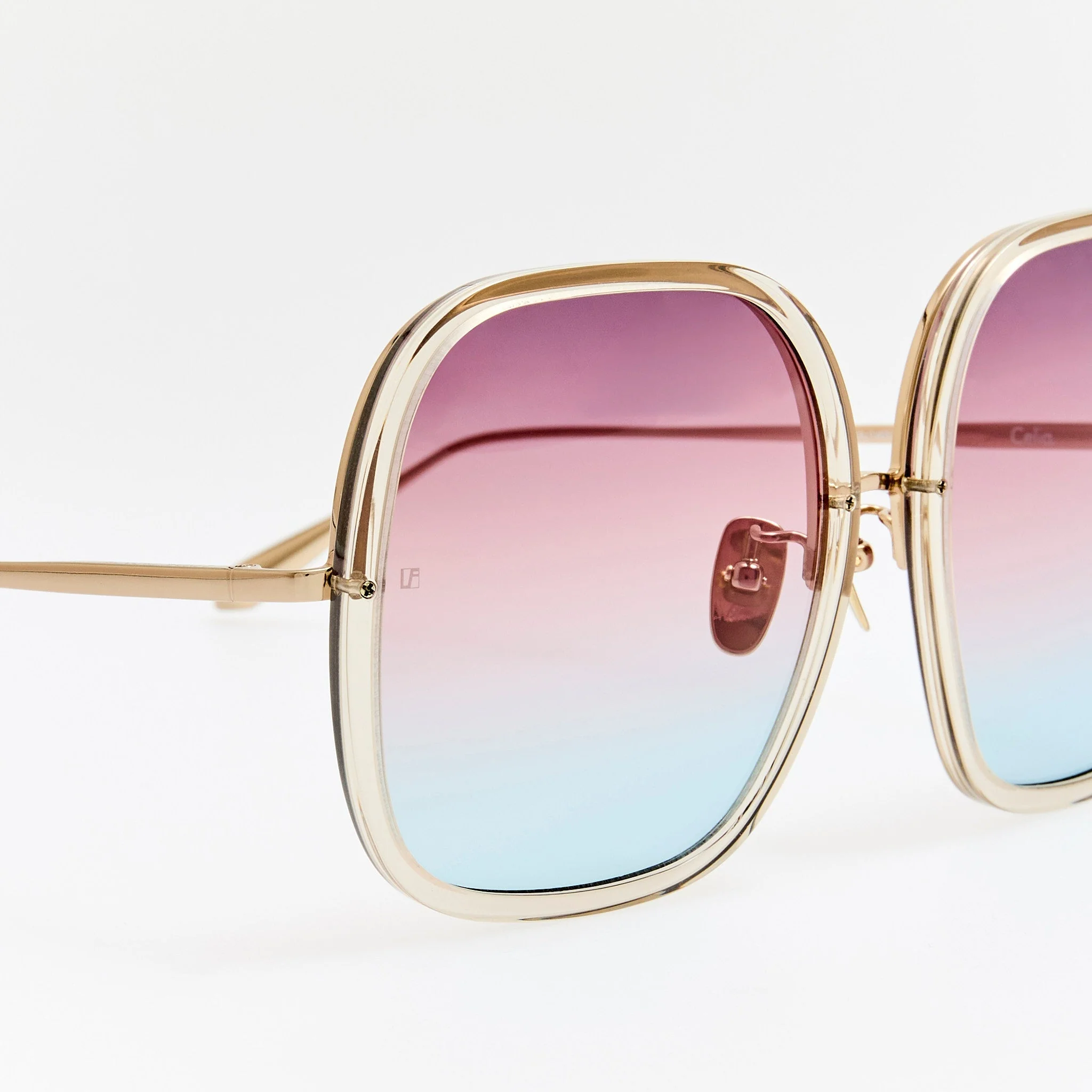 Celia Sunglasses in Truffle and Dusk - Image 5
