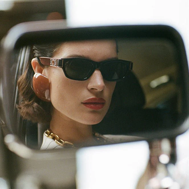 Clara Sunglasses in Black - Image 8