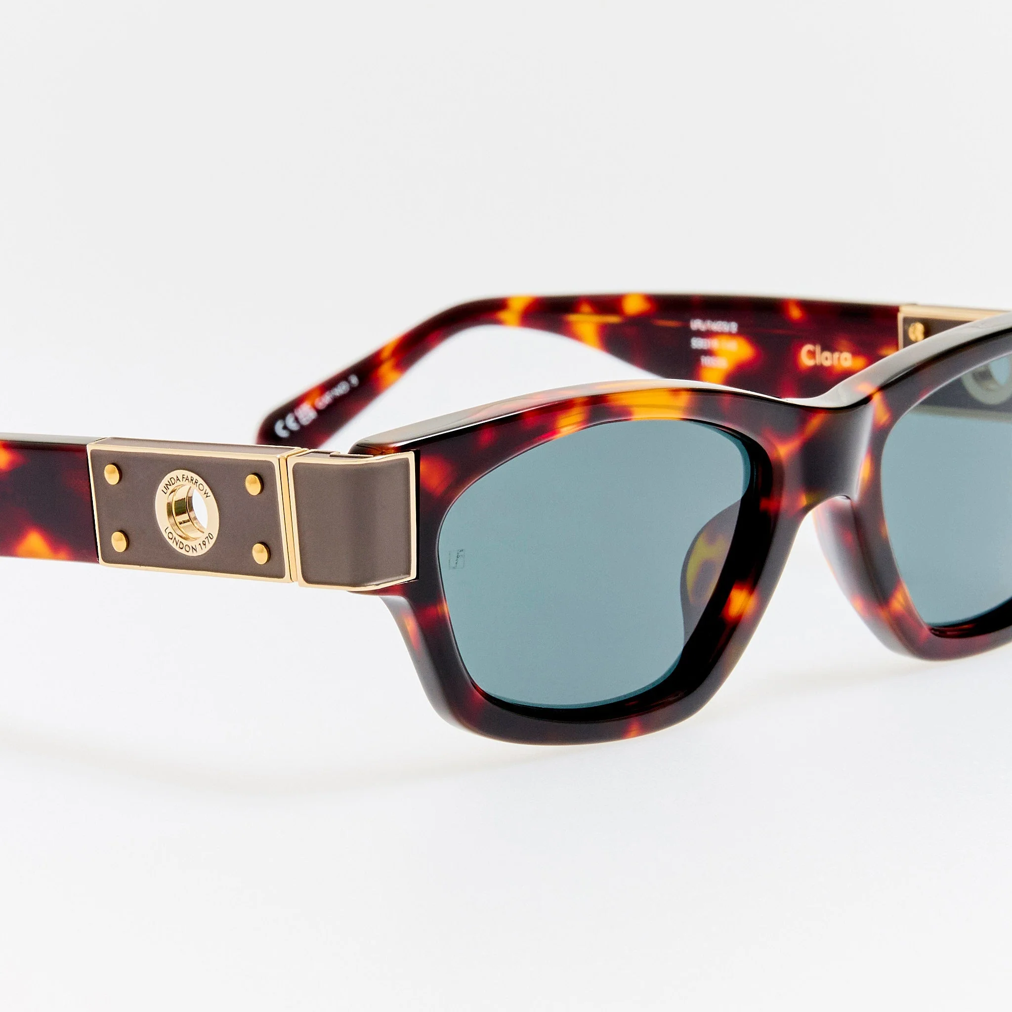 Clara Sunglasses in Dark Tortoiseshell - Image 6