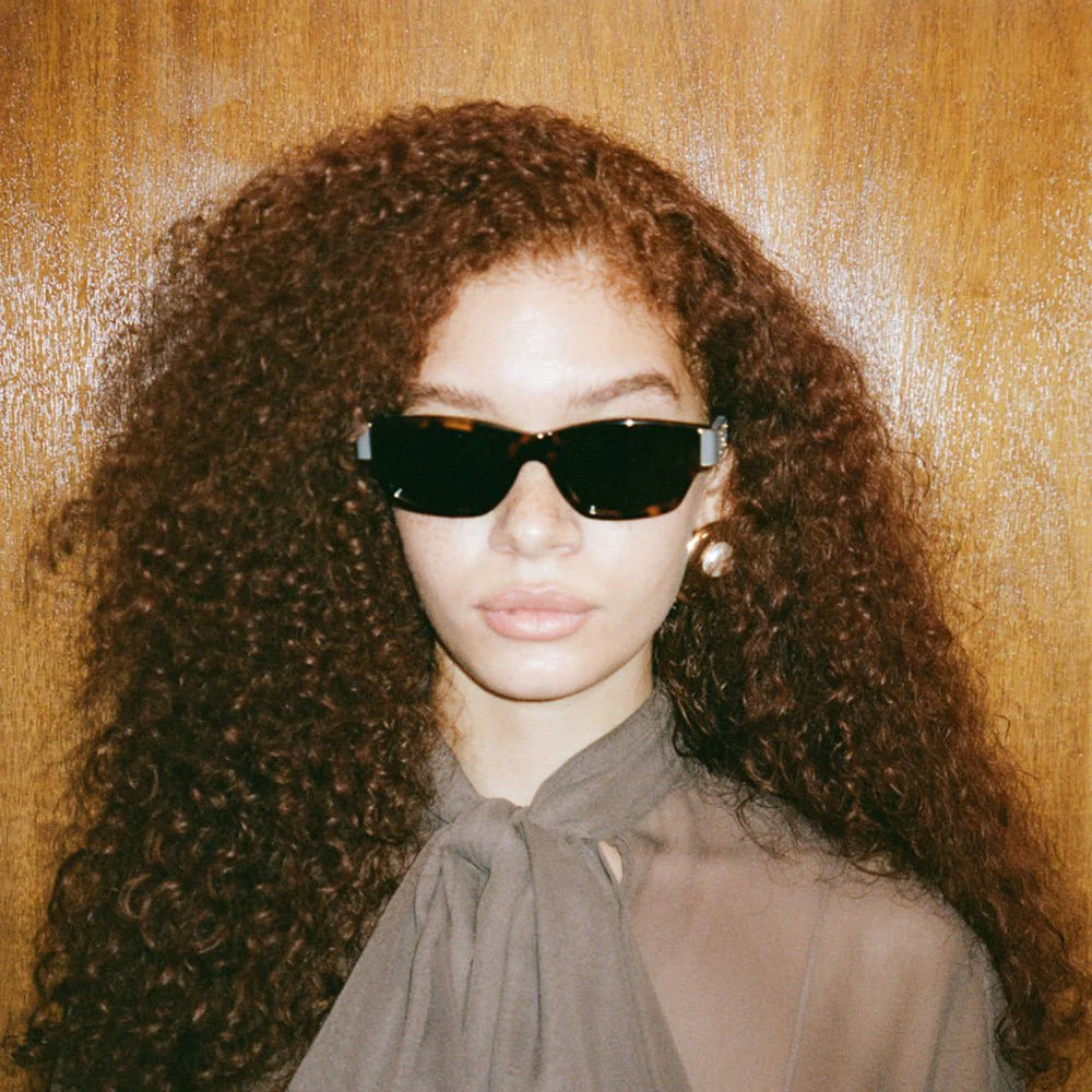 Clara Sunglasses in Dark Tortoiseshell - Image 7