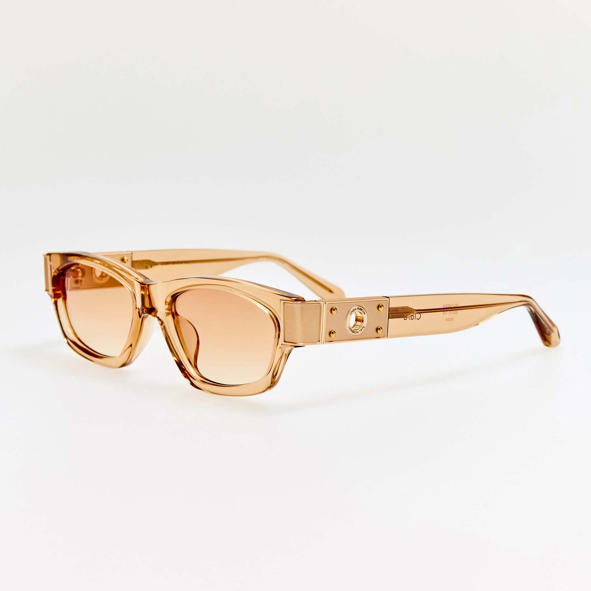 Clara Sunglasses in Honey - Image 2
