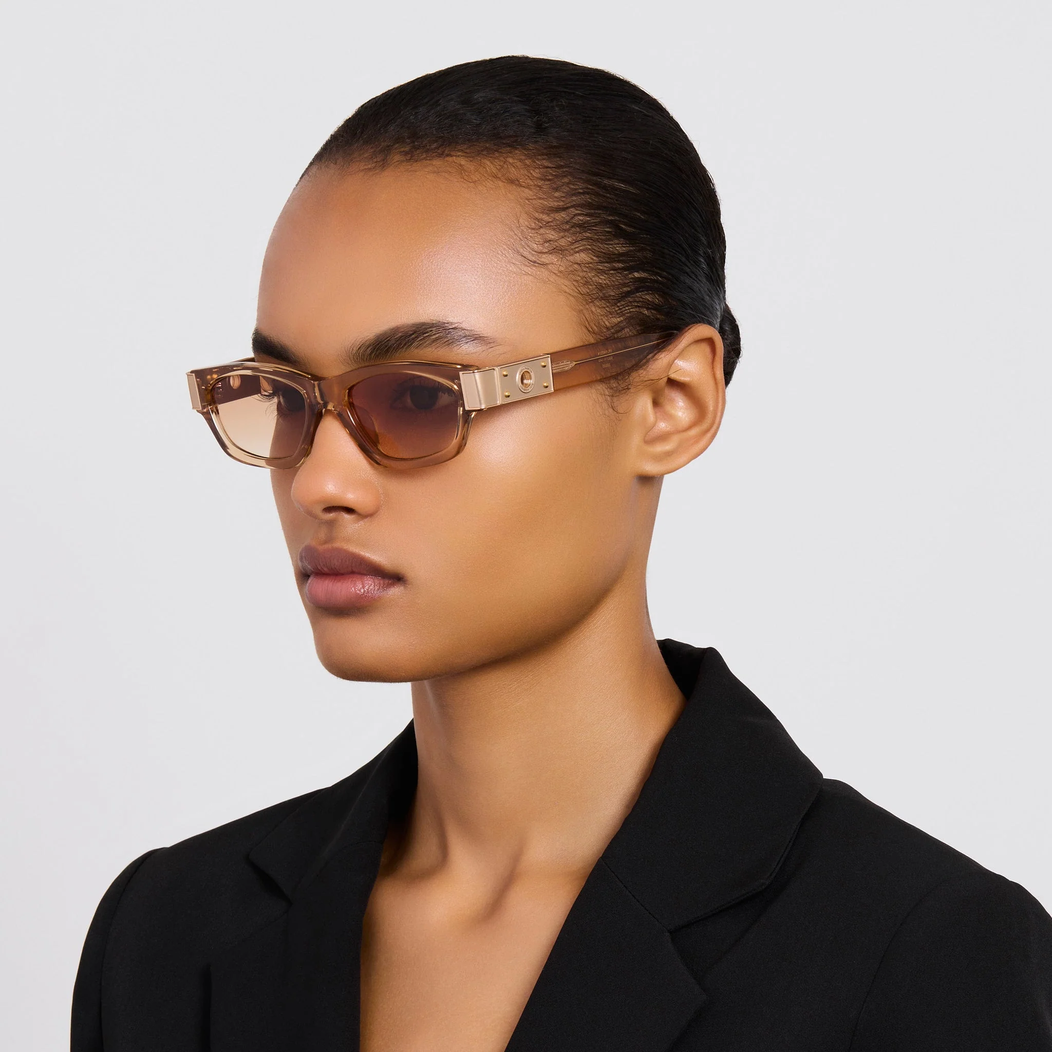 Clara Sunglasses in Honey - Image 4