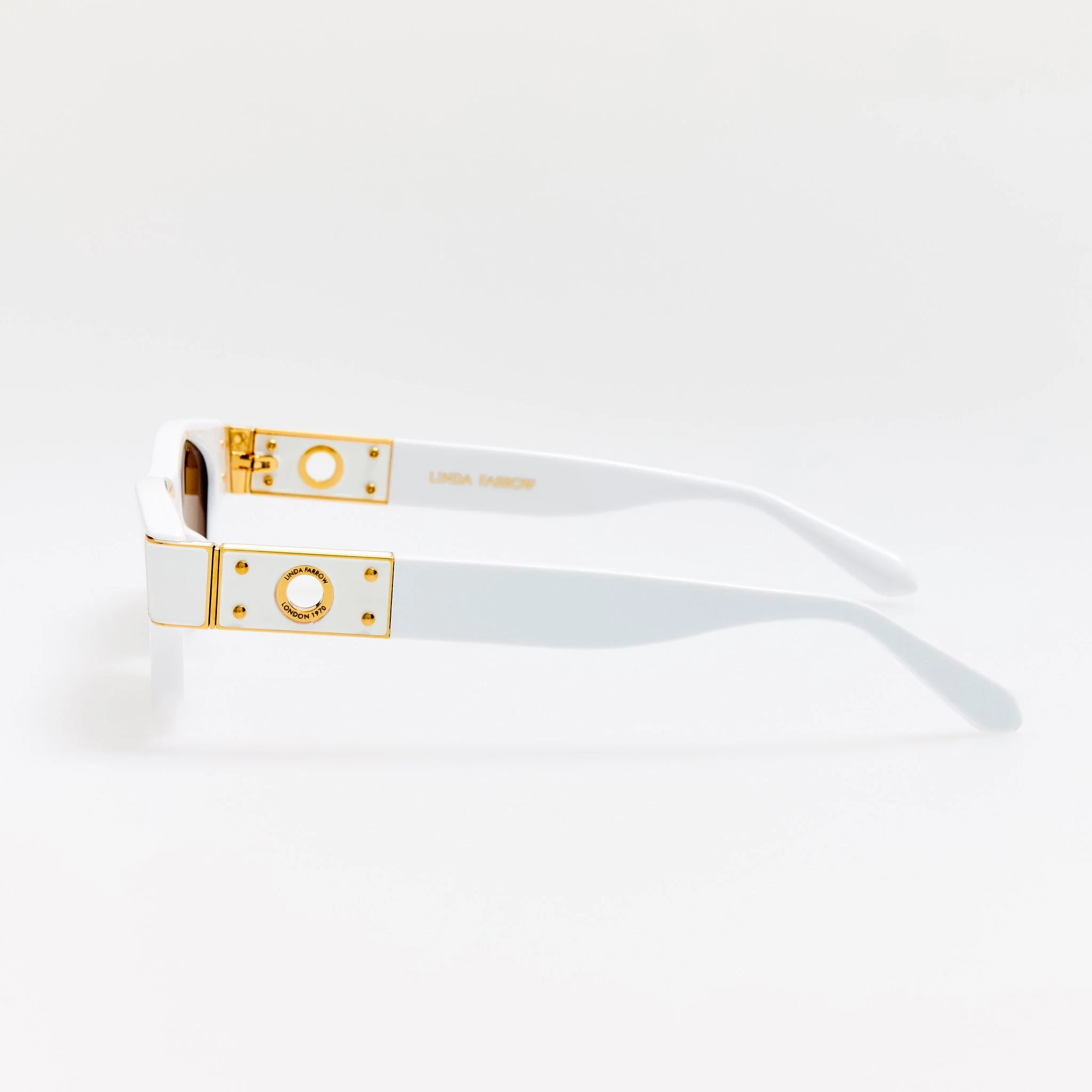 Clara Sunglasses in White - Image 5