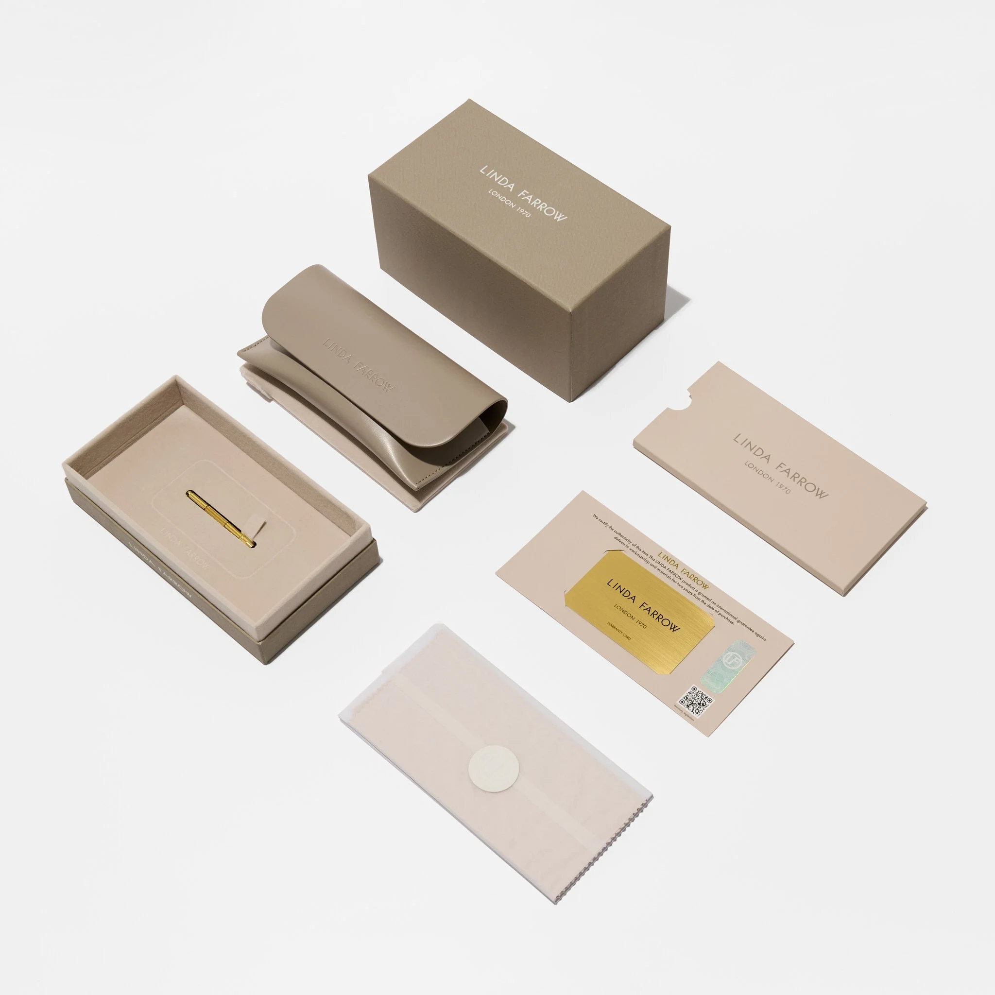 Conor Sunglasses in Green and 22K Gold - Image 7