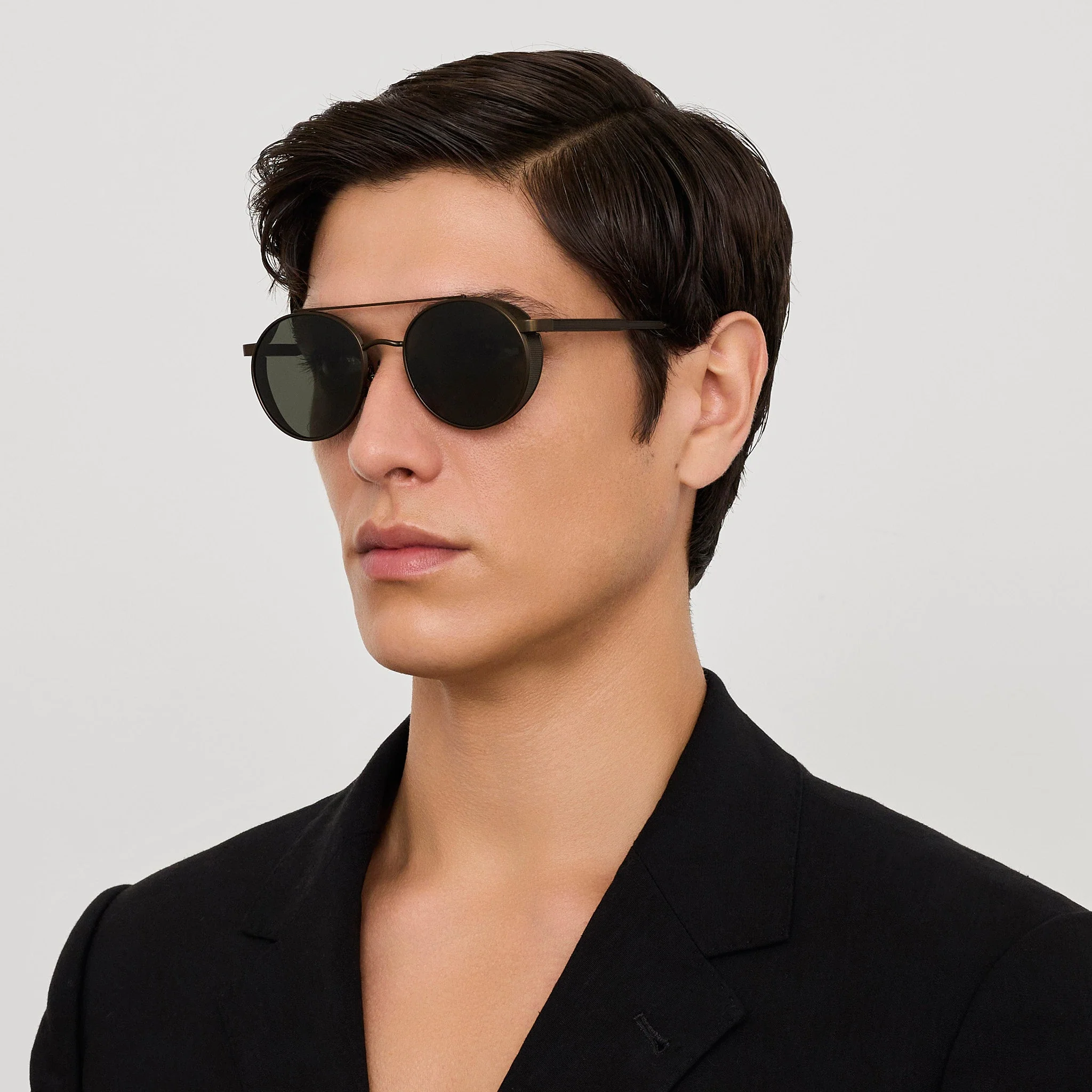 Conor Sunglasses in Matt Black Nickel - Image 3