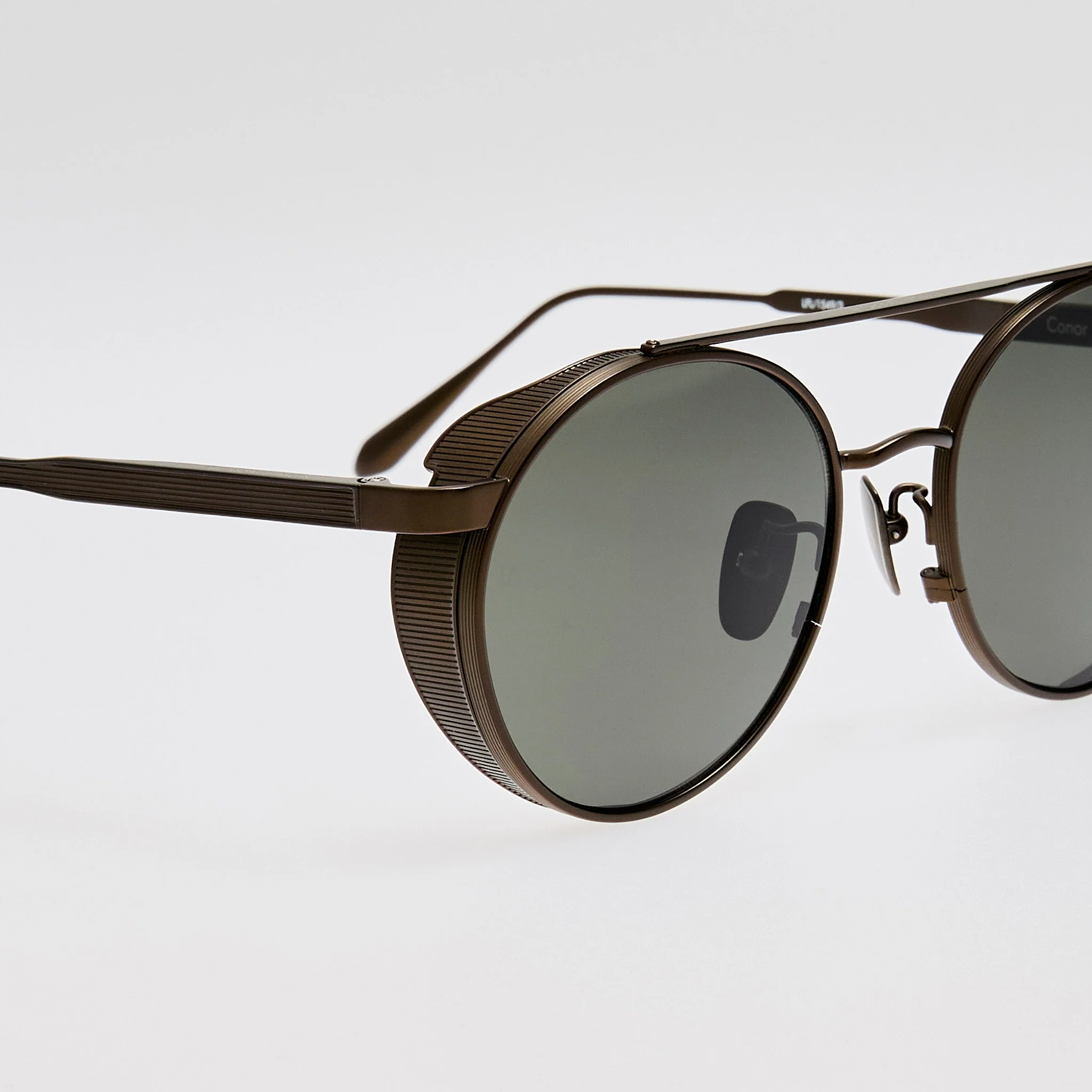 Conor Sunglasses in Matt Black Nickel - Image 4