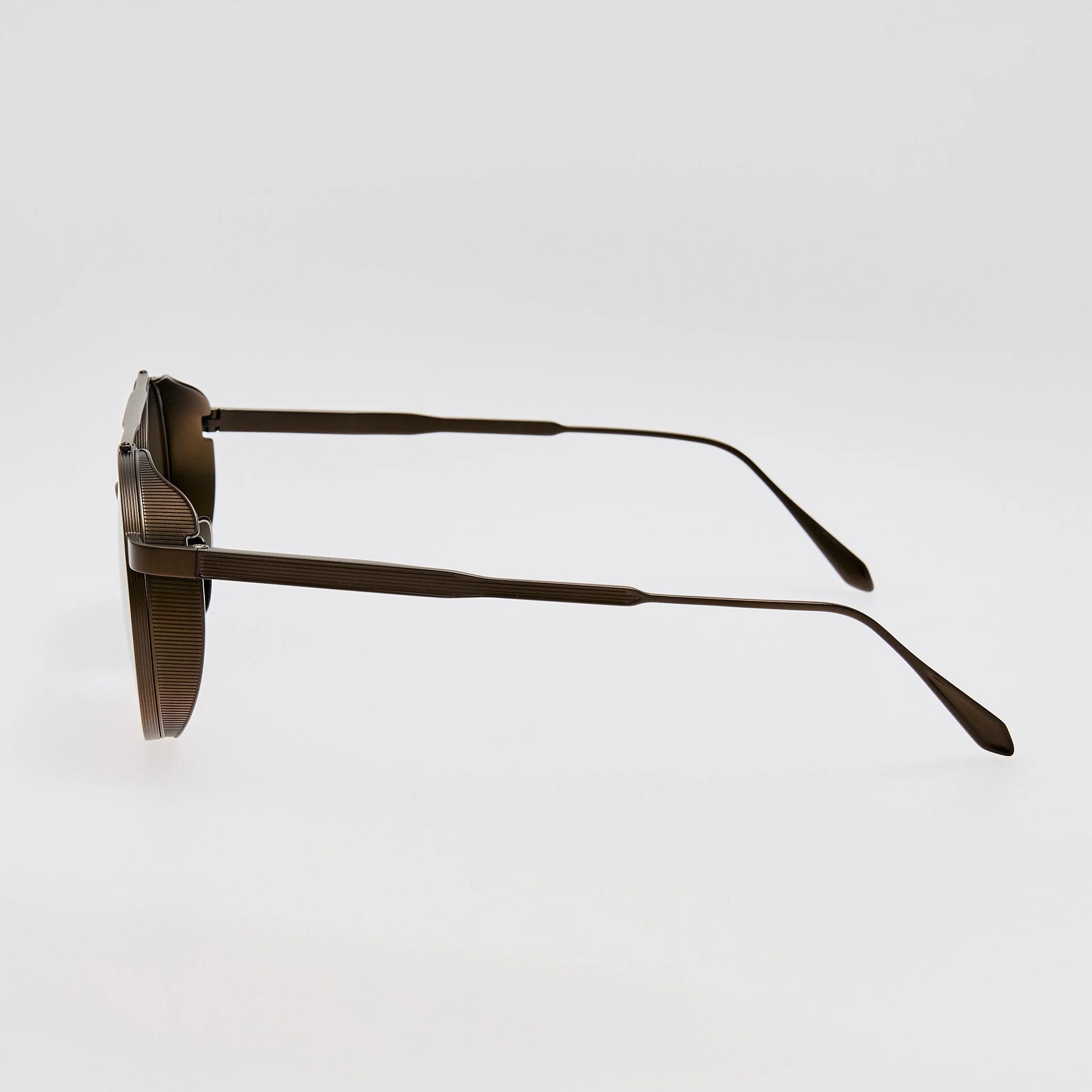 Conor Sunglasses in Matt Black Nickel - Image 5