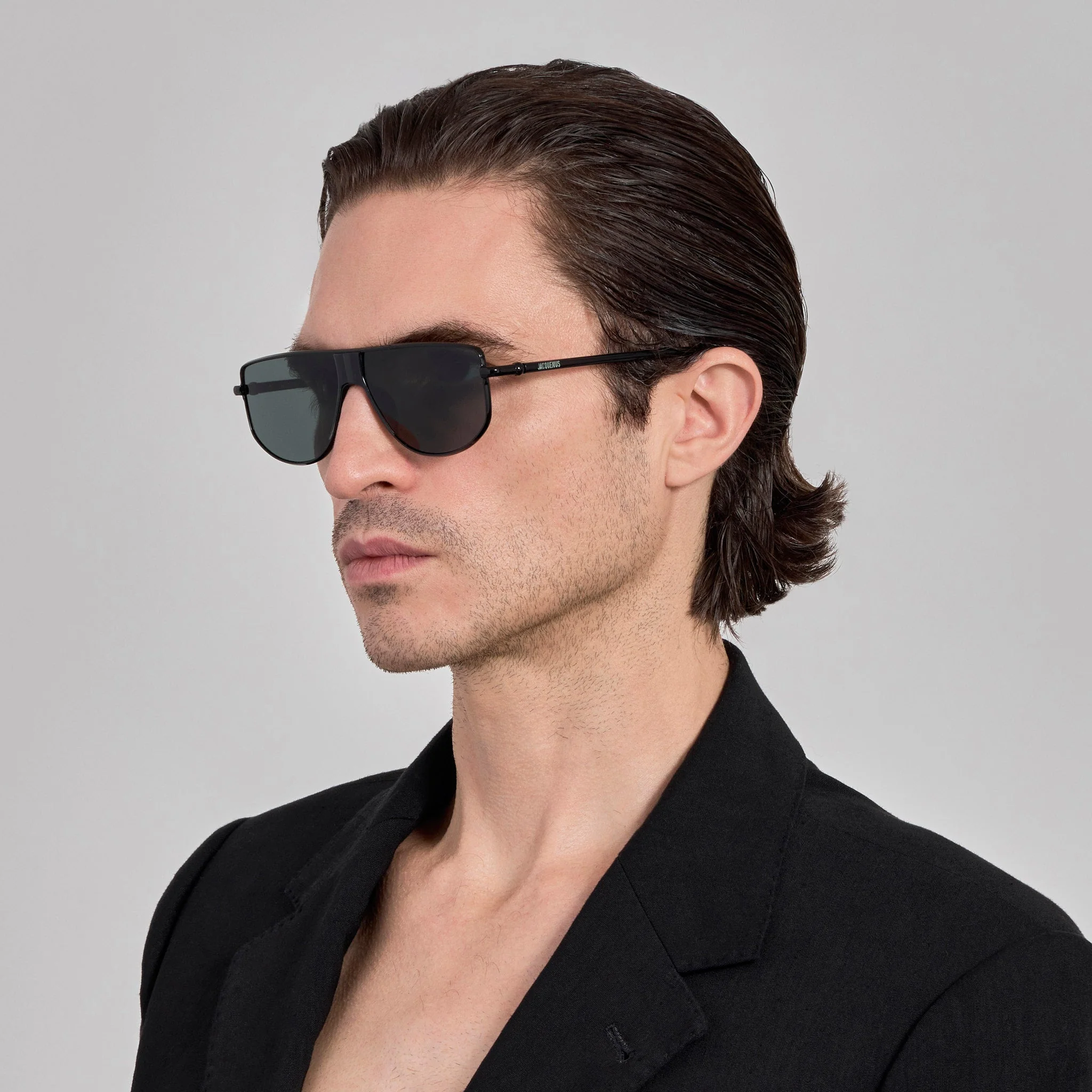 Corsa Sunglasses in Black and Grey - Image 6