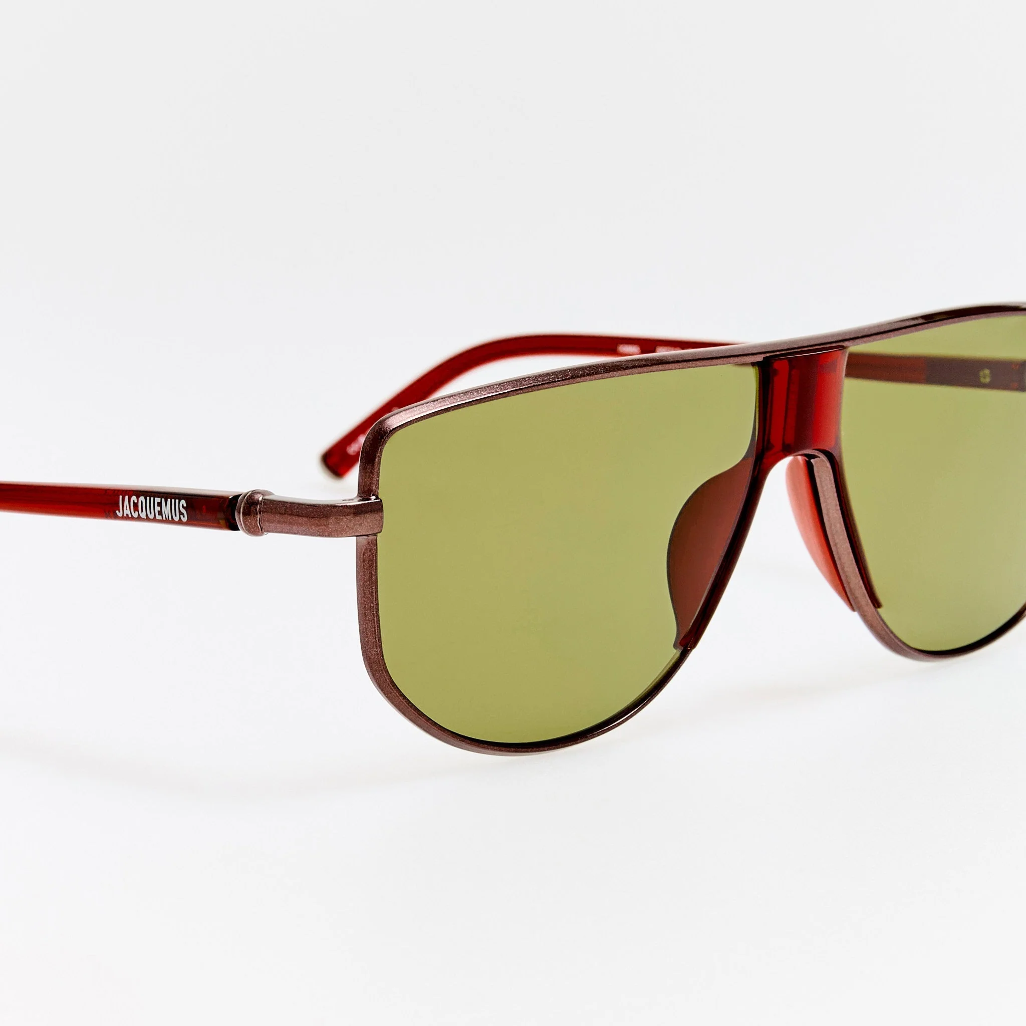 Corsa Sunglasses in Metallic Brown - Image 4