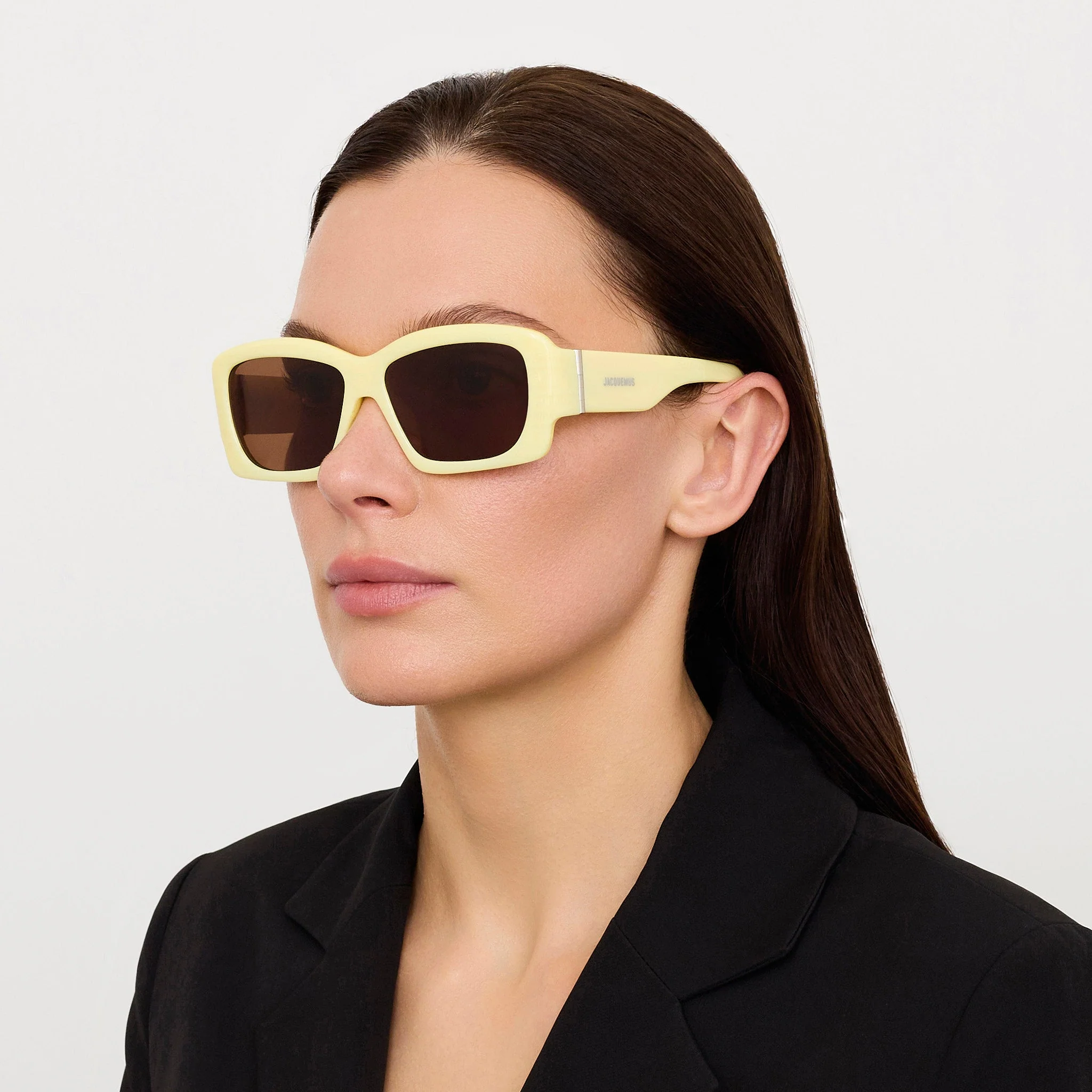Croisiere Sunglasses in Yellow Stripe - Image 3