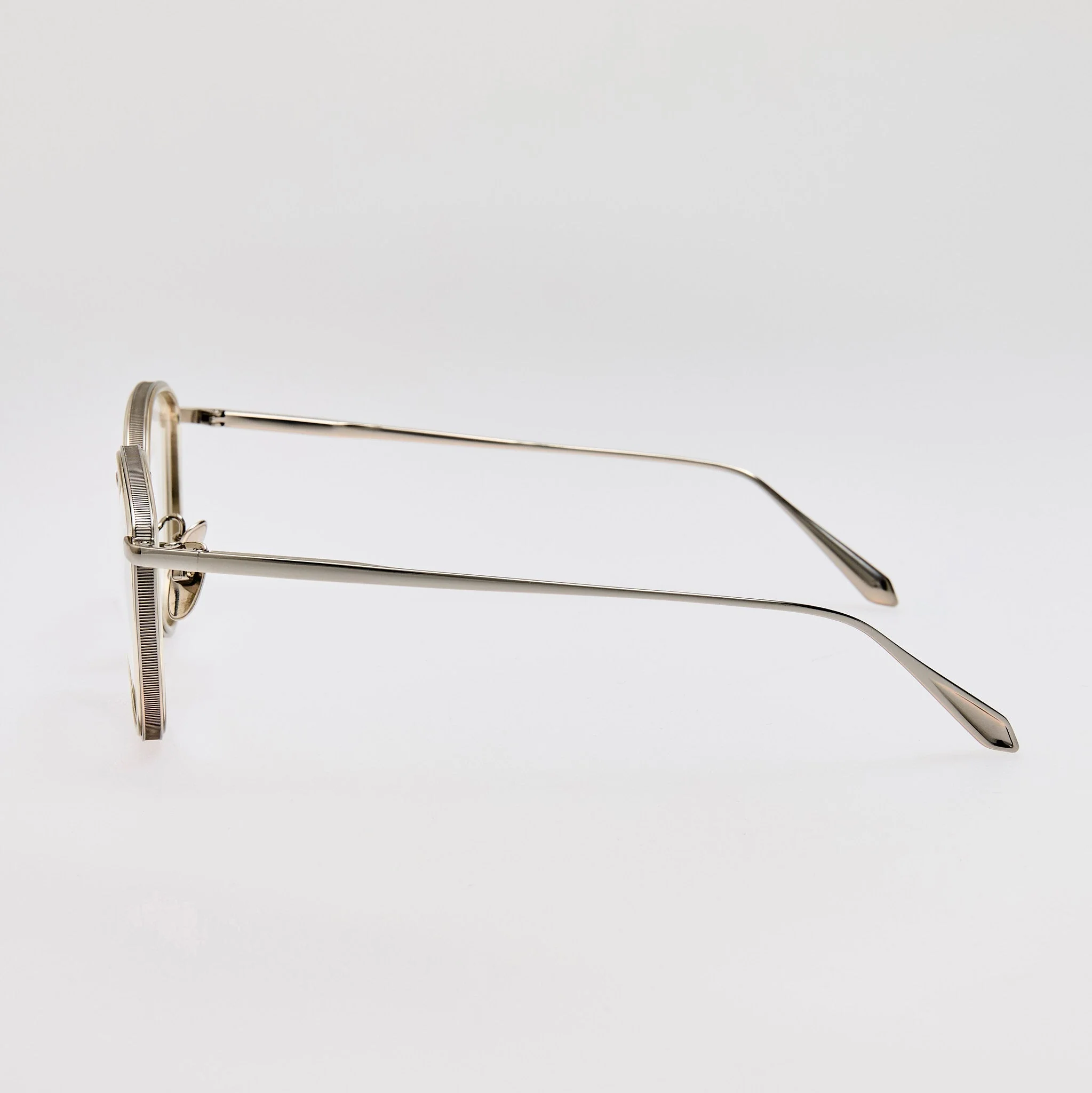 Dahlia Optical in 22K White Gold and Truffle - Image 6