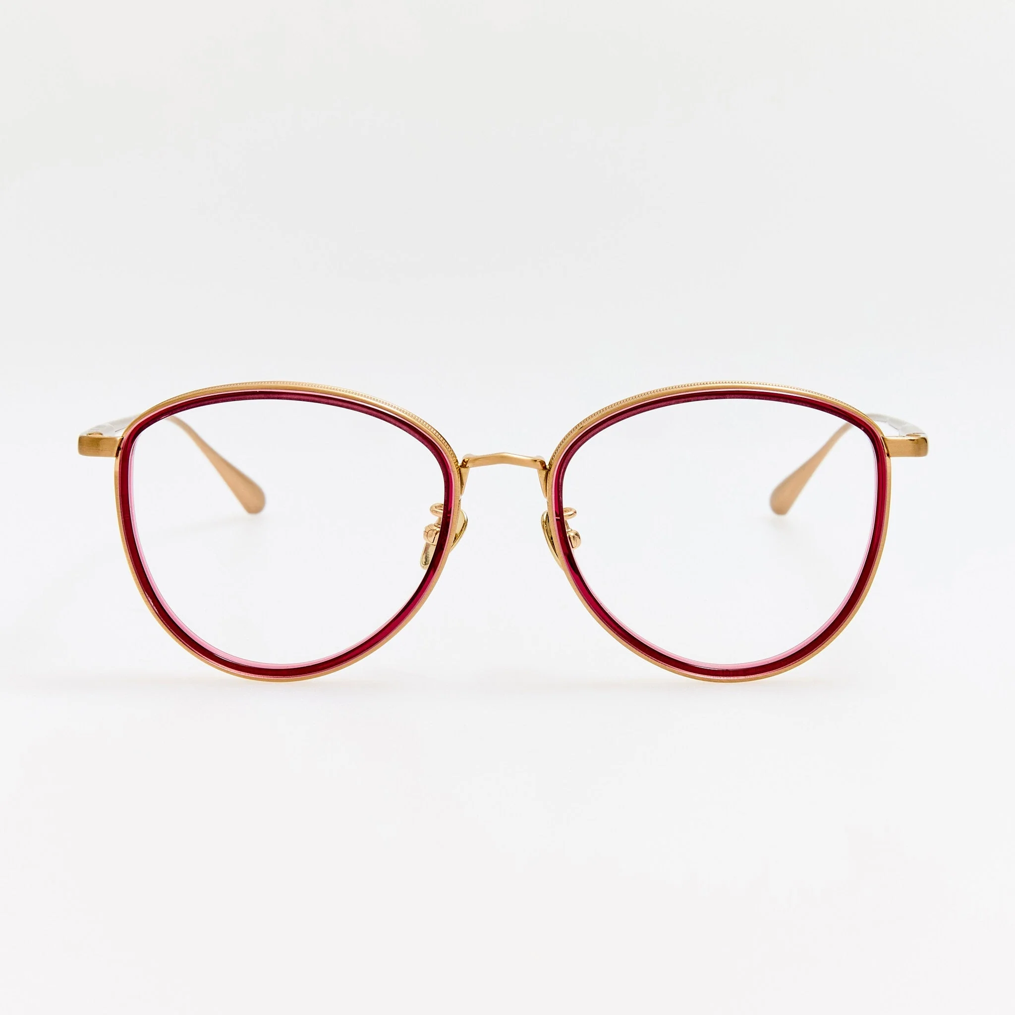 Dahlia Optical in Matt Champagne and Wine
