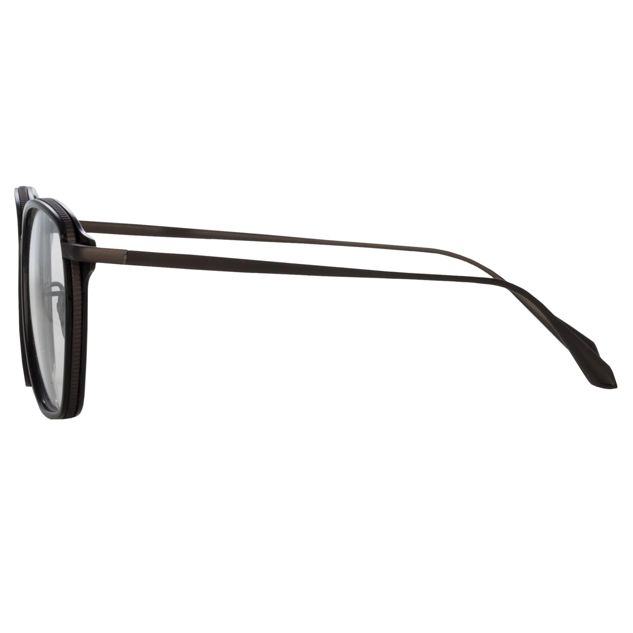 Danilo Optical Frame in Matt Black Nickel - Image 4