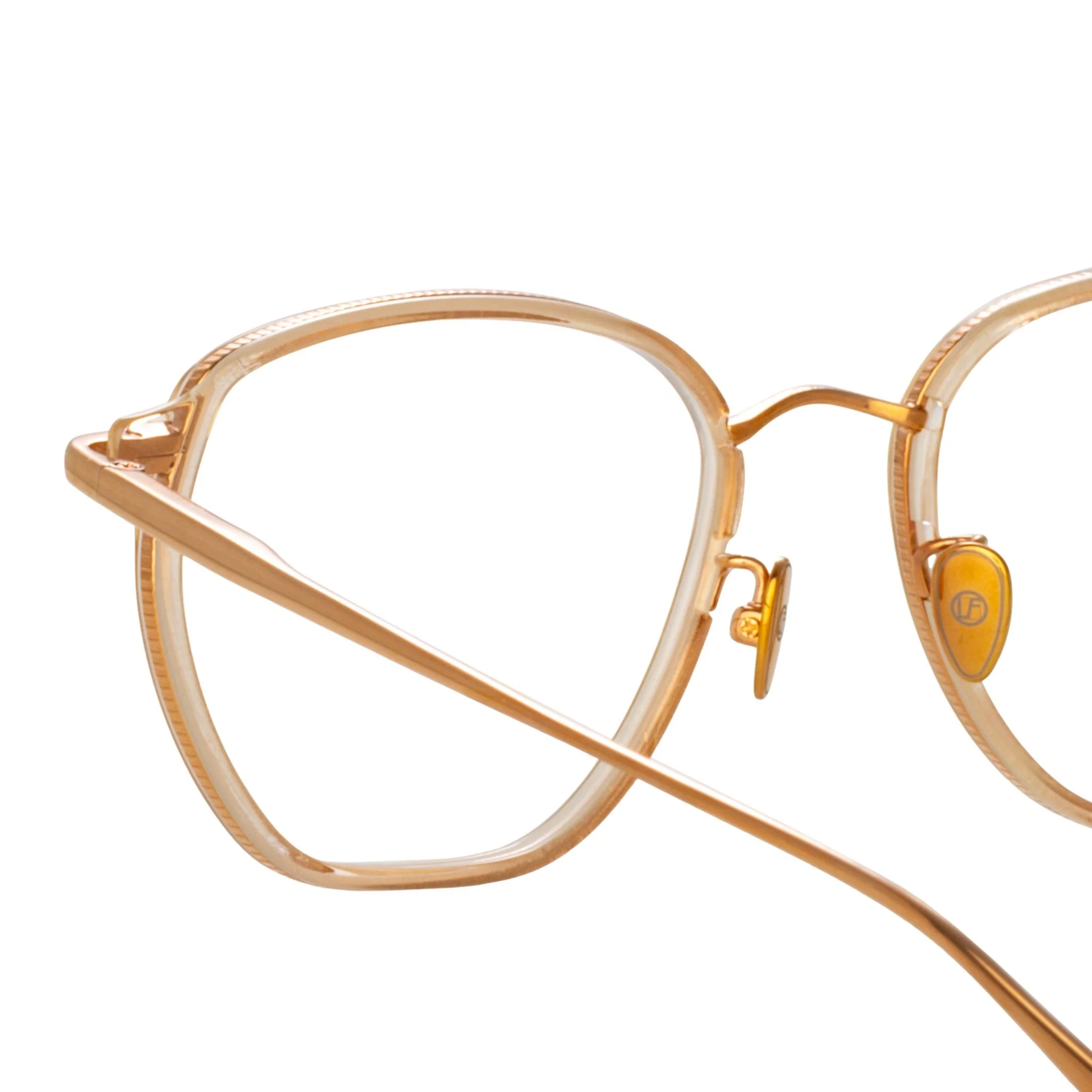 Danilo Optical Frame in 18K Rose Gold - Image 6