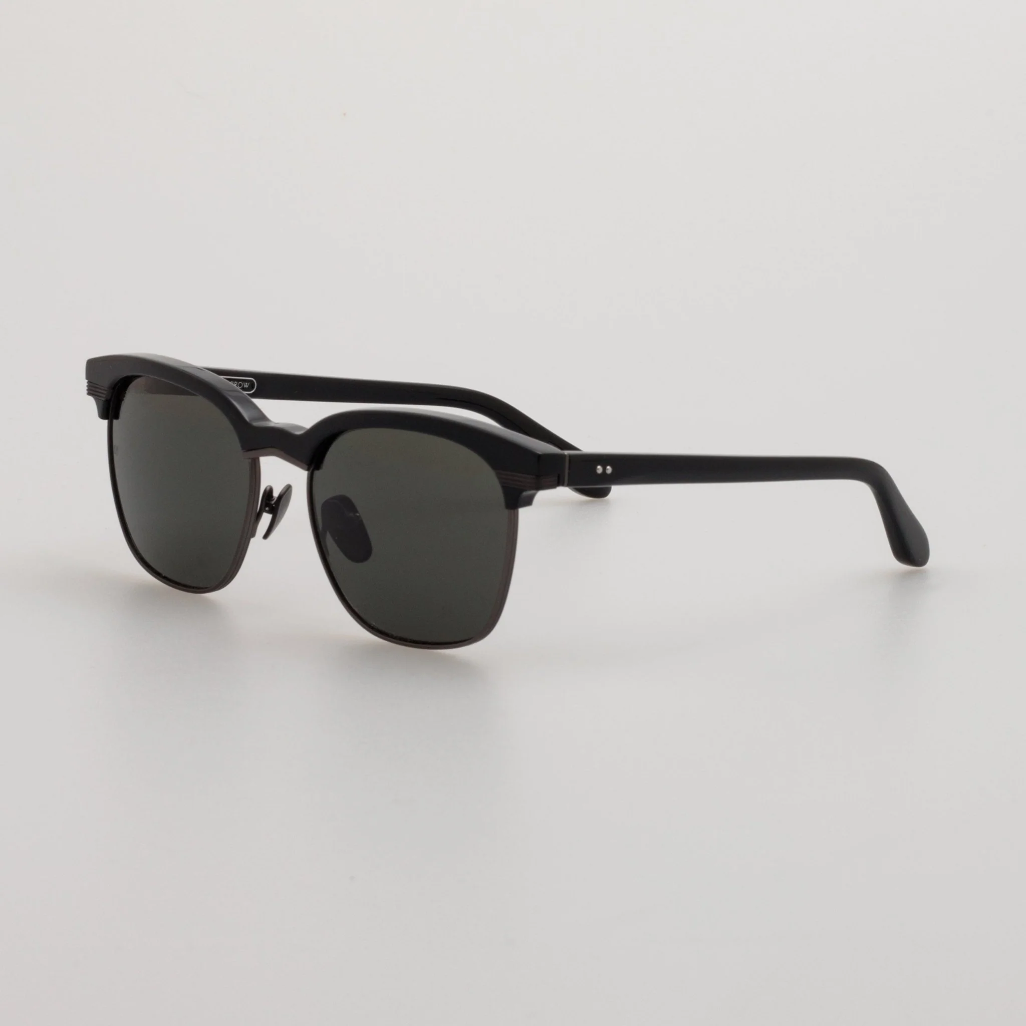 Darin Sunglasses in Black Matt Nickel - Image 2