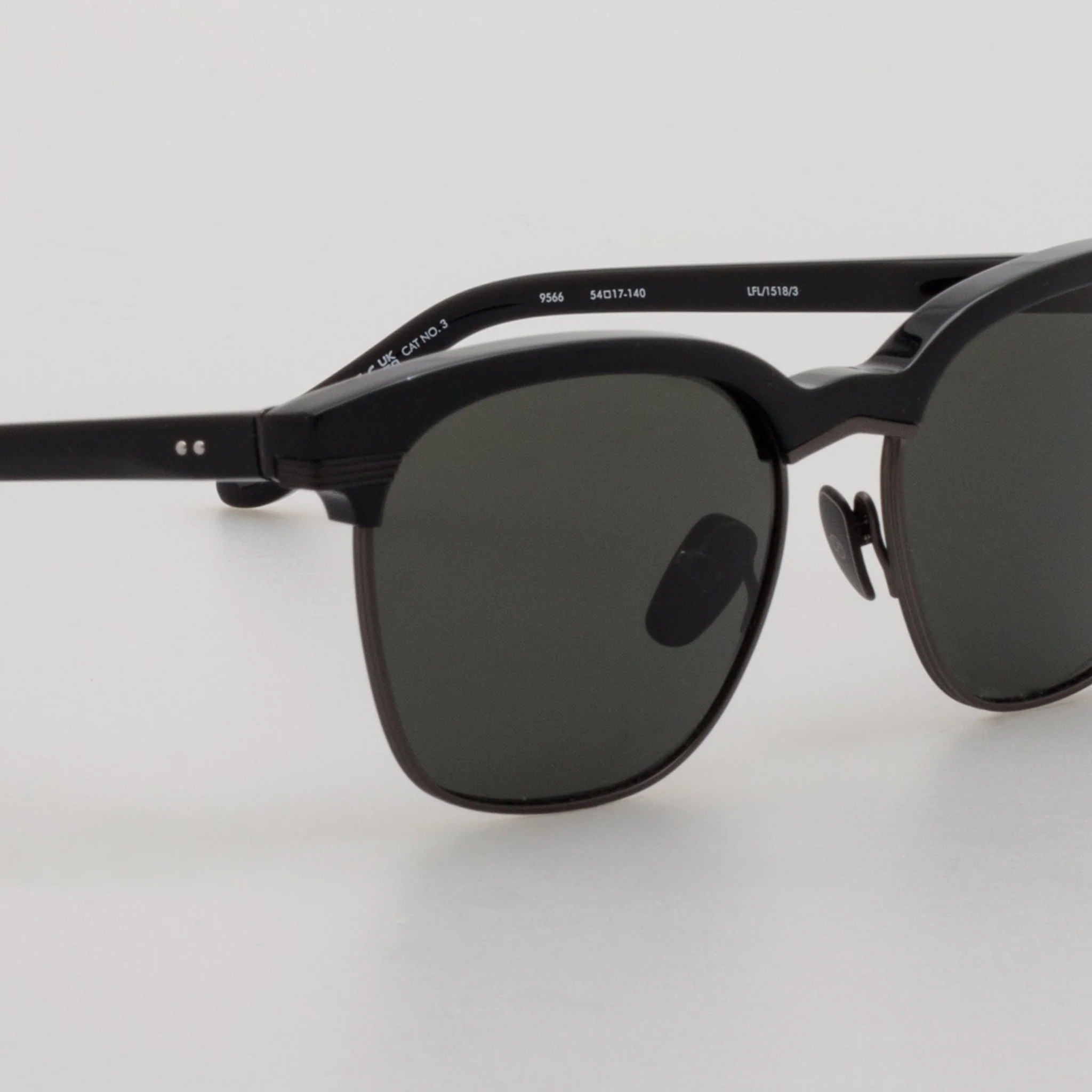 Darin Sunglasses in Black Matt Nickel - Image 4
