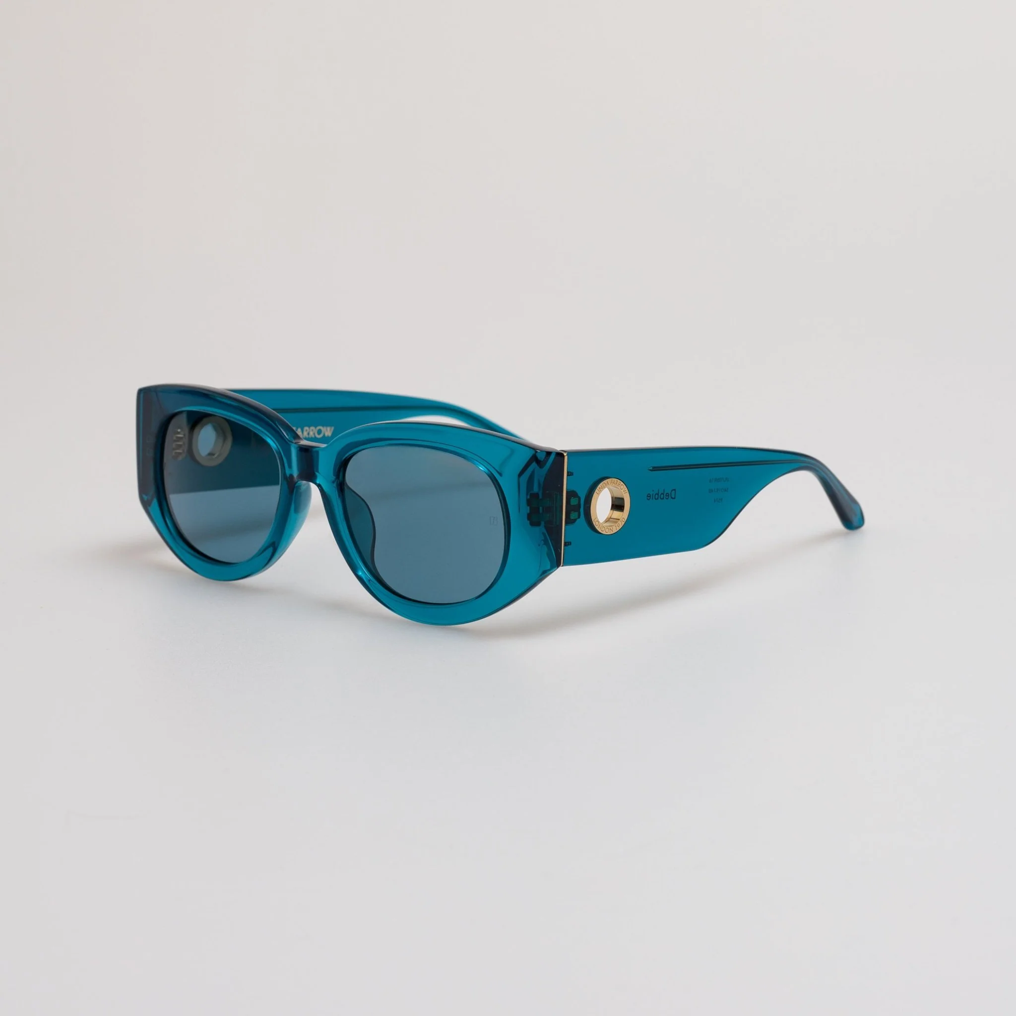 Debbie Sunglasses in Aqua - Image 2