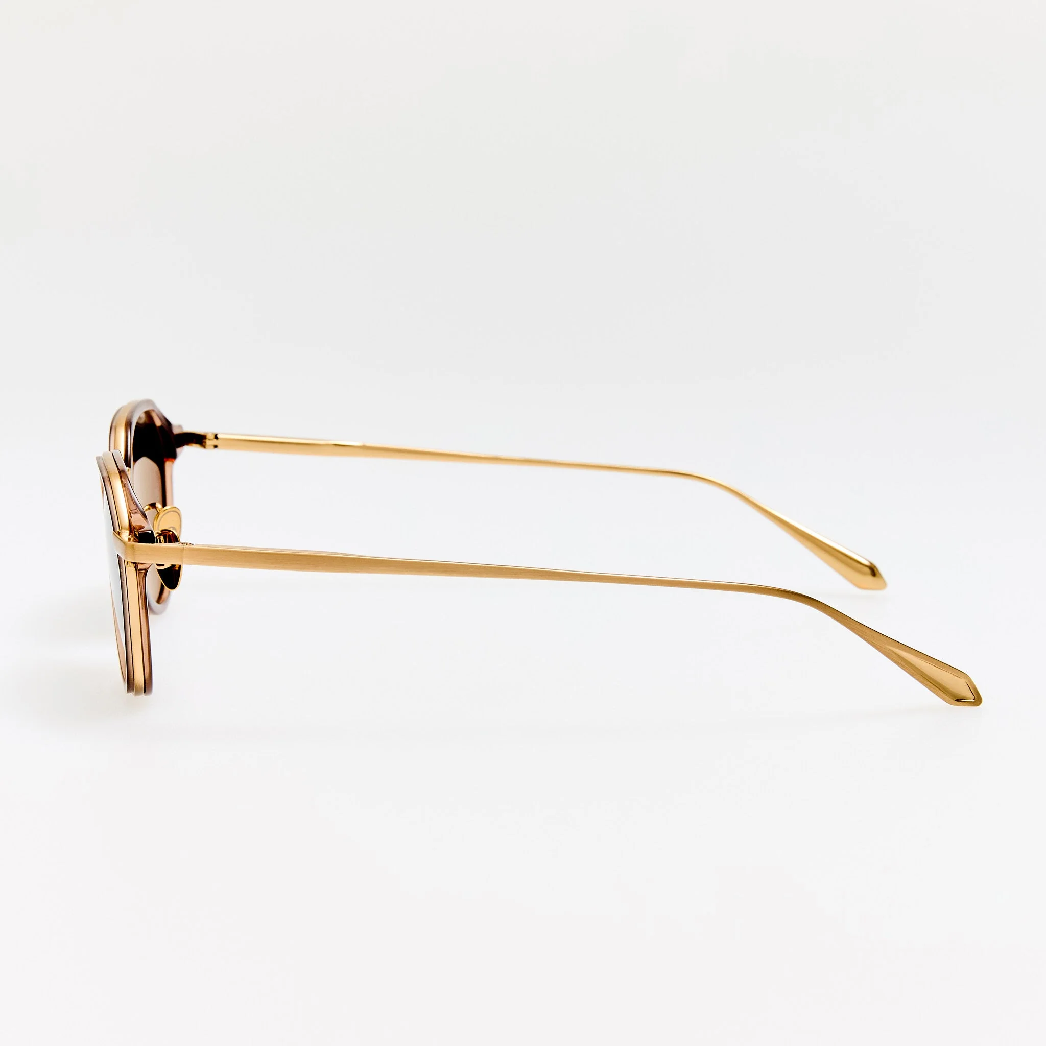 Dellal Sunglasses in Matt Champagne - Image 5