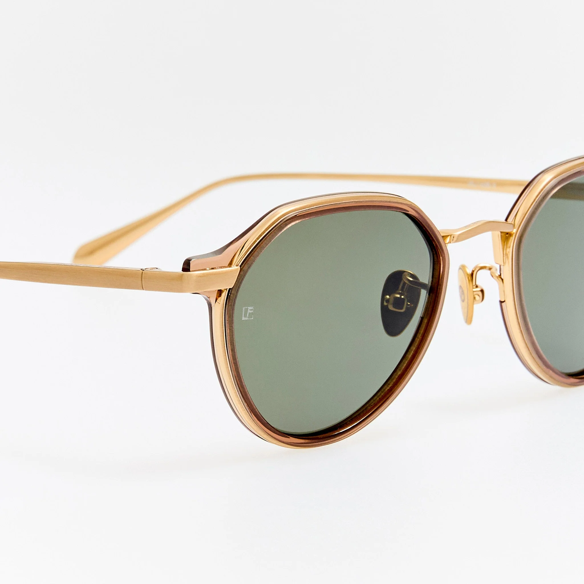Dellal Sunglasses in Matt Champagne - Image 6