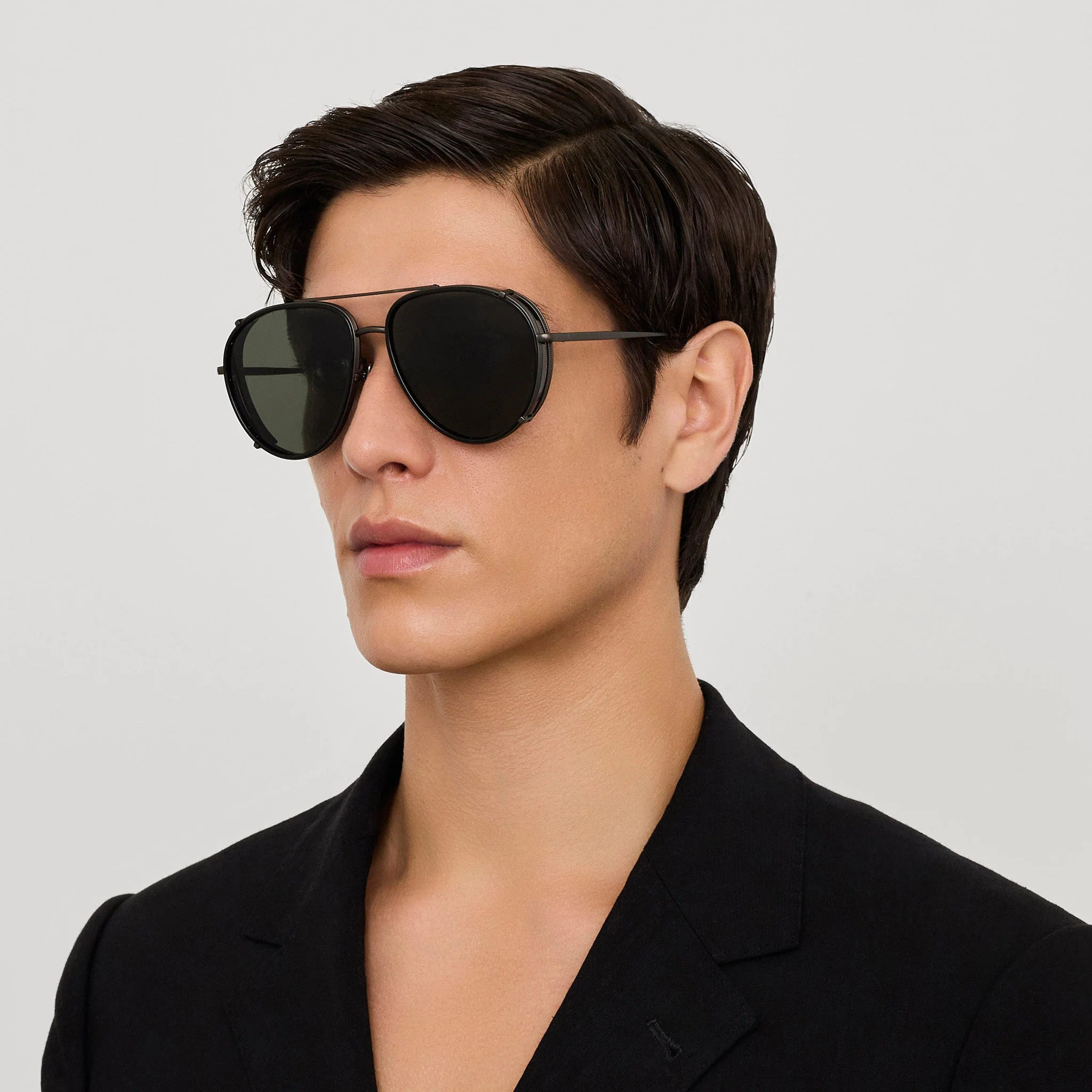 Dimitri Sungllsses in Black Matt Nickel - Image 3