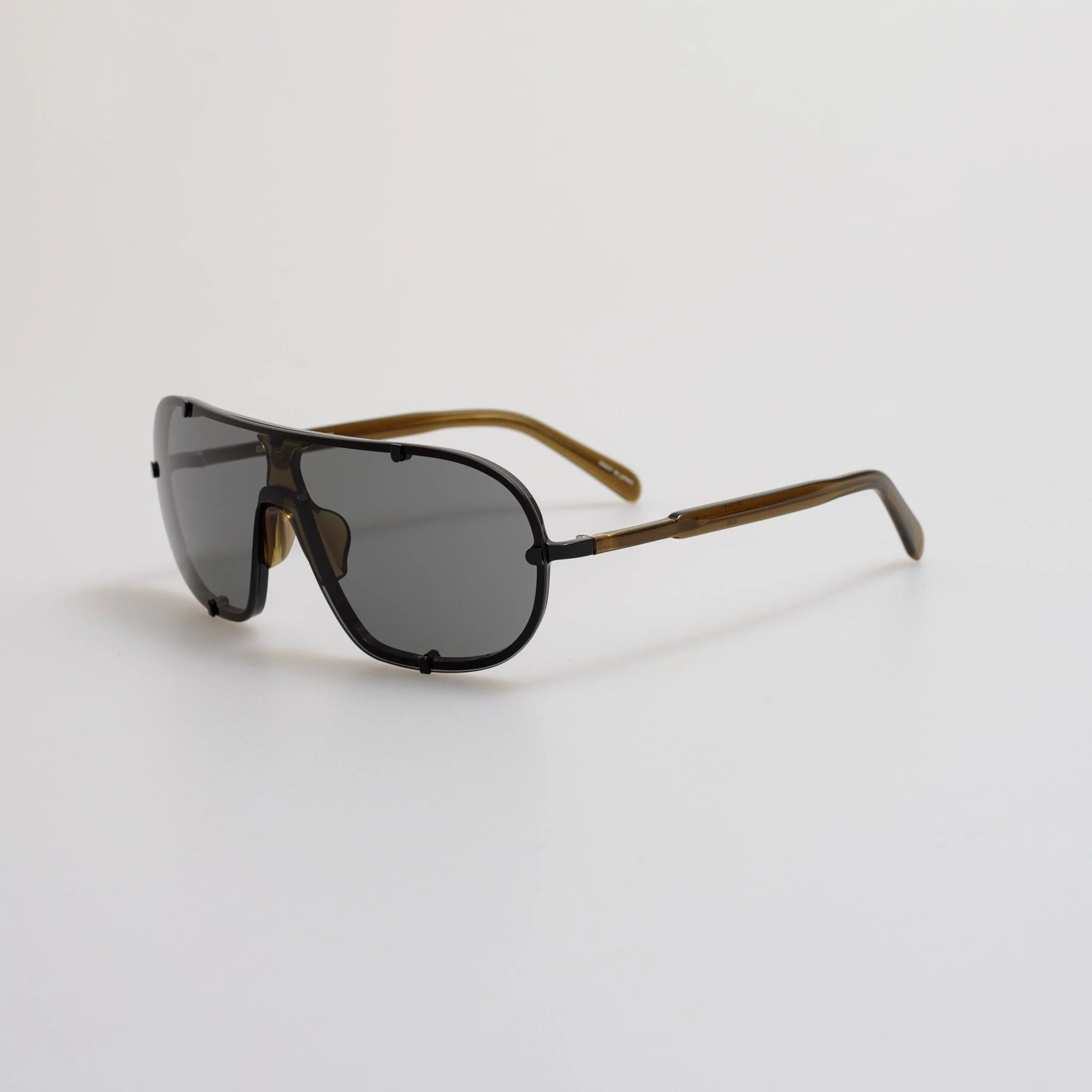 Aviator Sunglasses in Black - Image 5