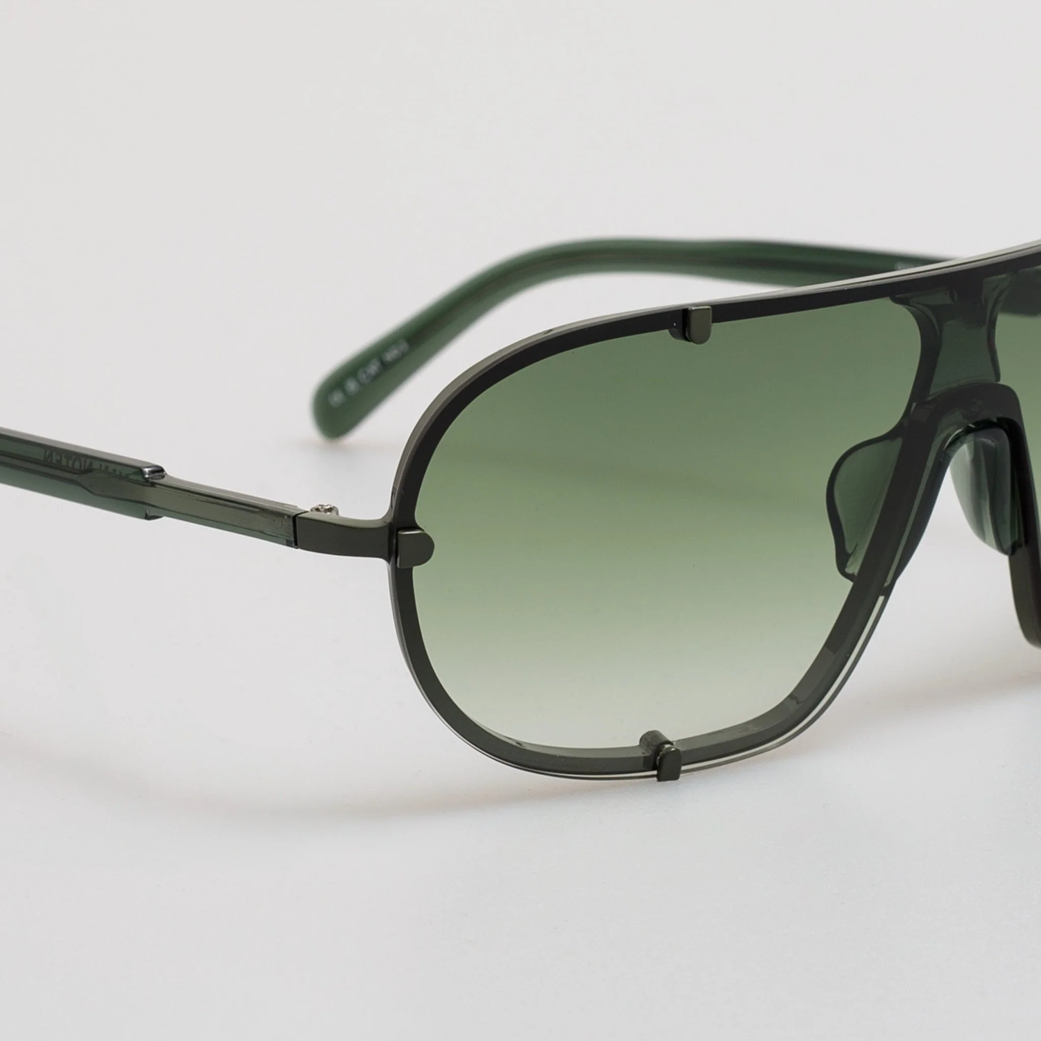 Aviator Sunglasses in Khaki - Image 3