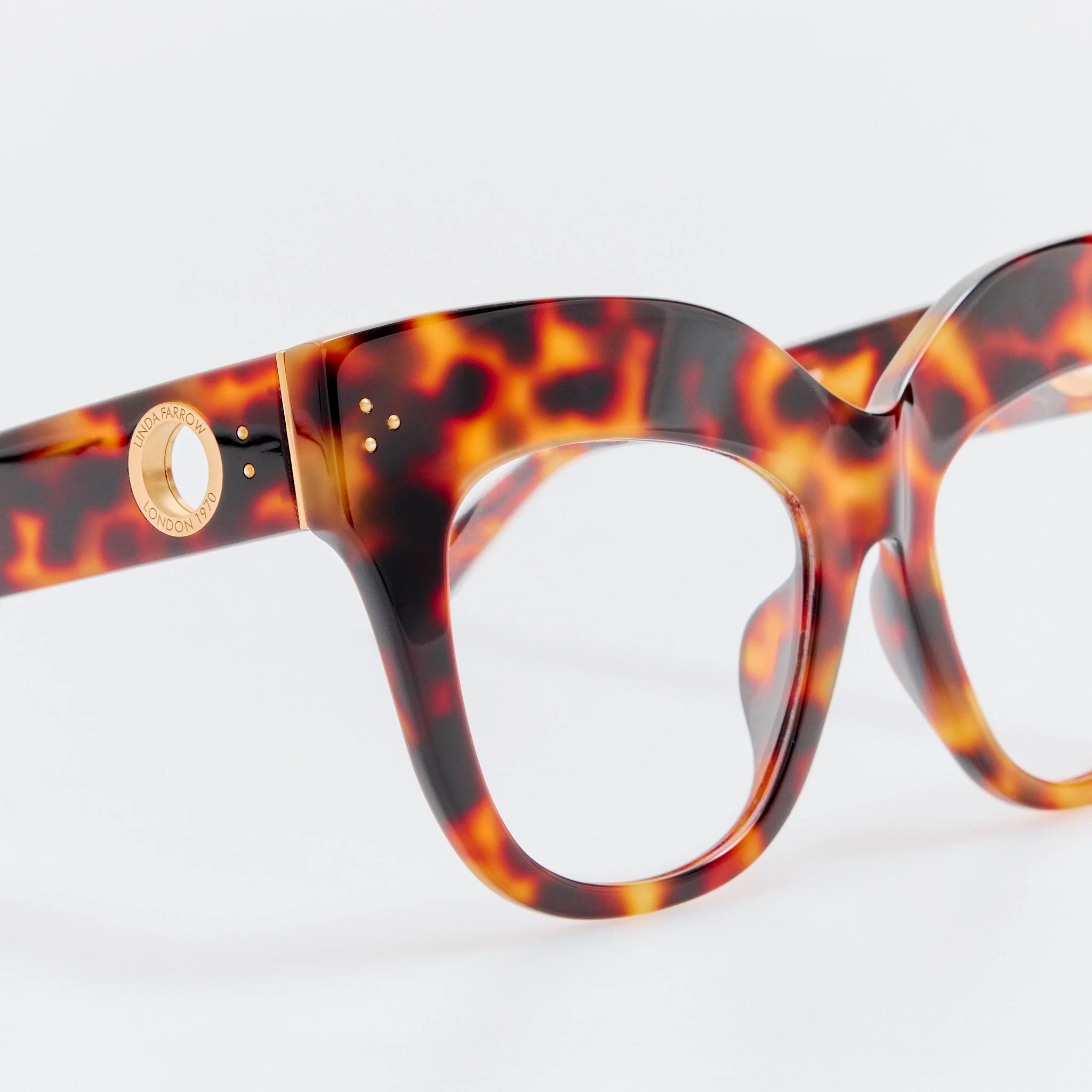 Dunaway  Optical Frame in Tortoiseshell - Image 5