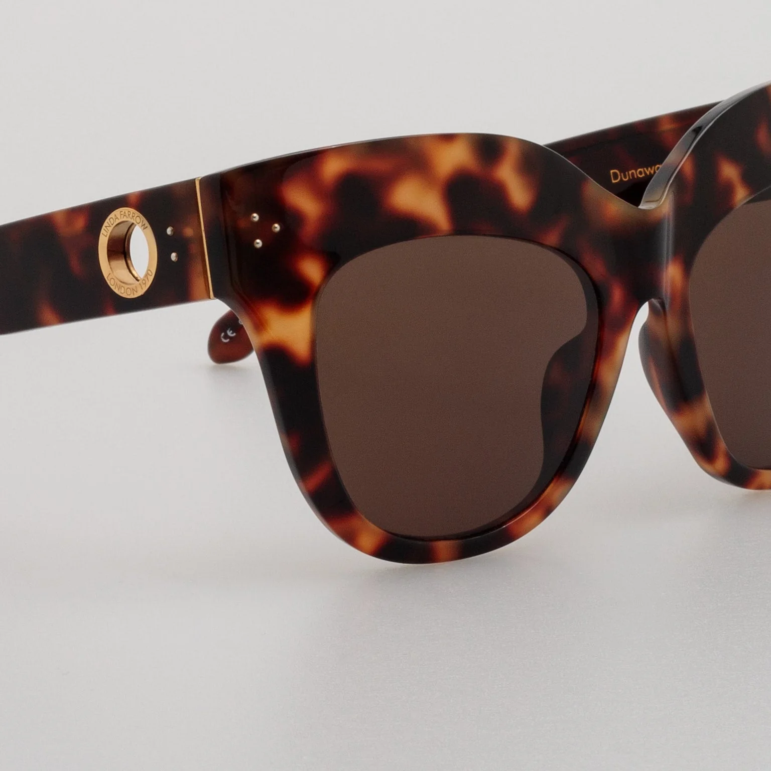 Dunaway Sunglasses in Tortoiseshell Frame - Image 4