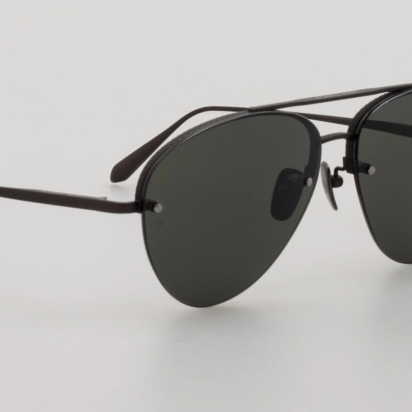 Edano Sunglasses in Matt Black Nickel - Image 4