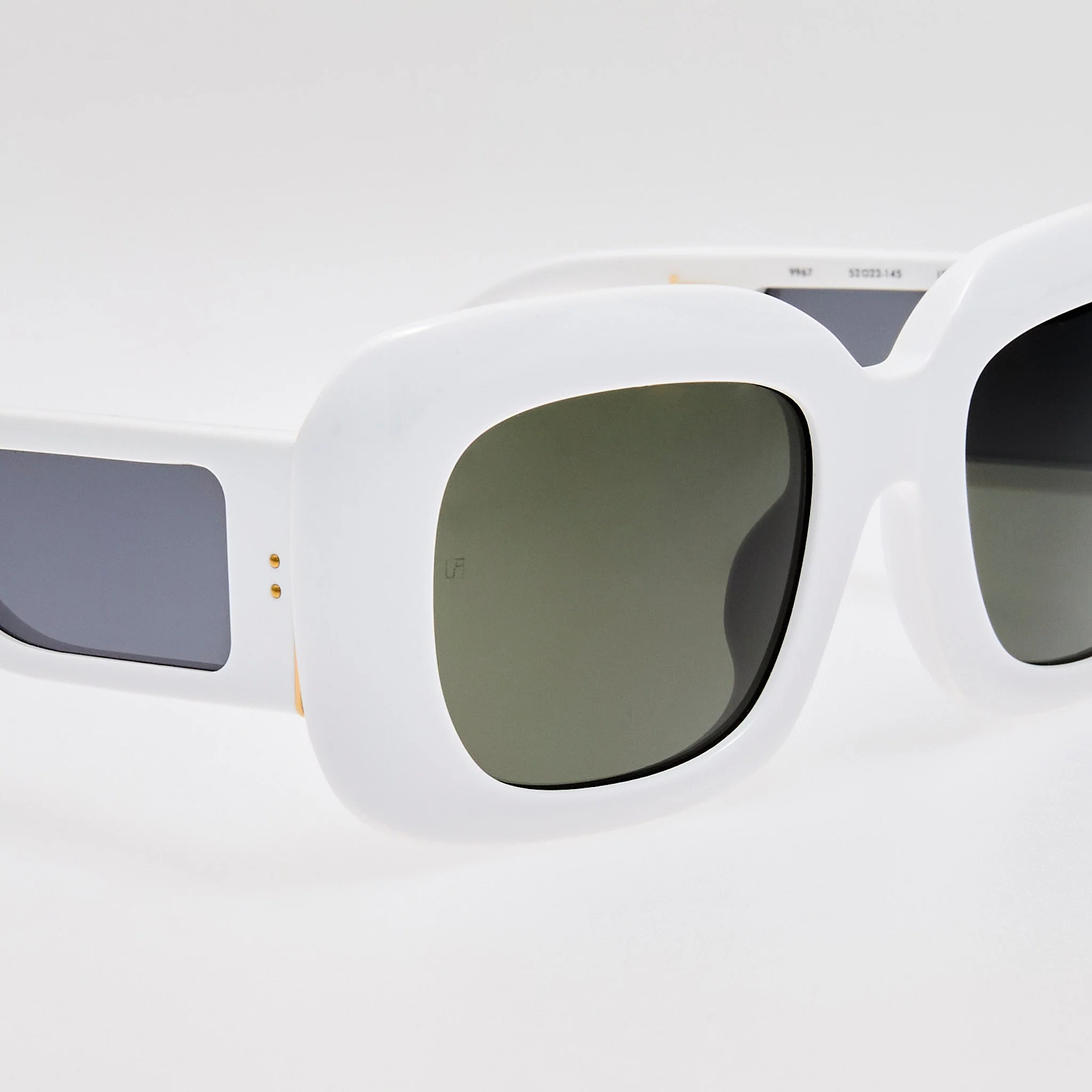 Emmy Sunglasses in White - Image 4