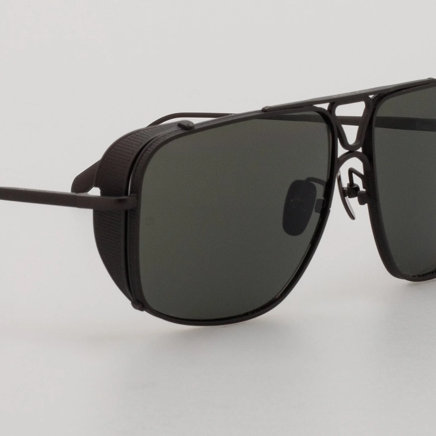 Enzo Sunglasses in Matt Black Nickel - Image 4