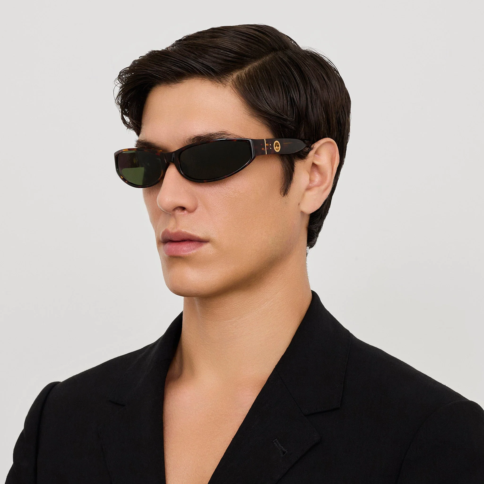Etain Sunglasses in Black - Image 3