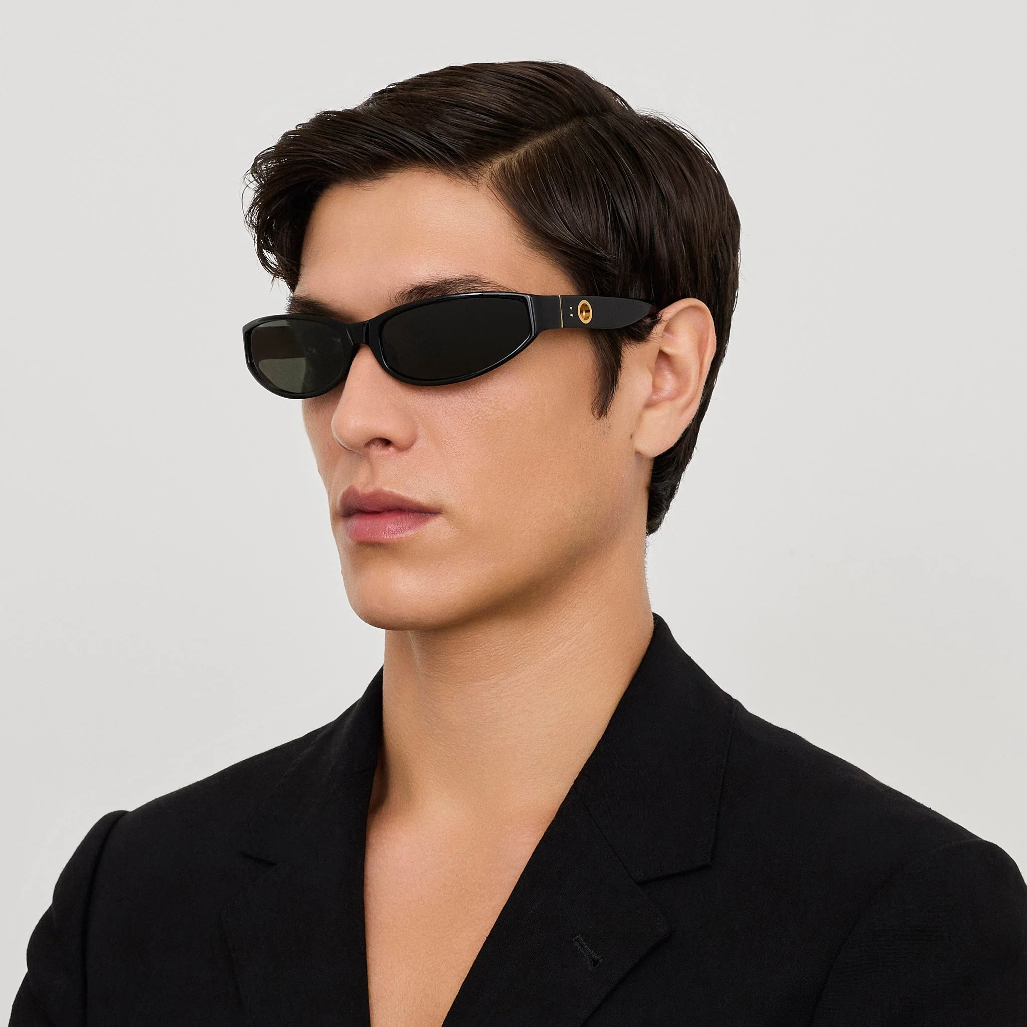 Etain Sunglasses in White - Image 3