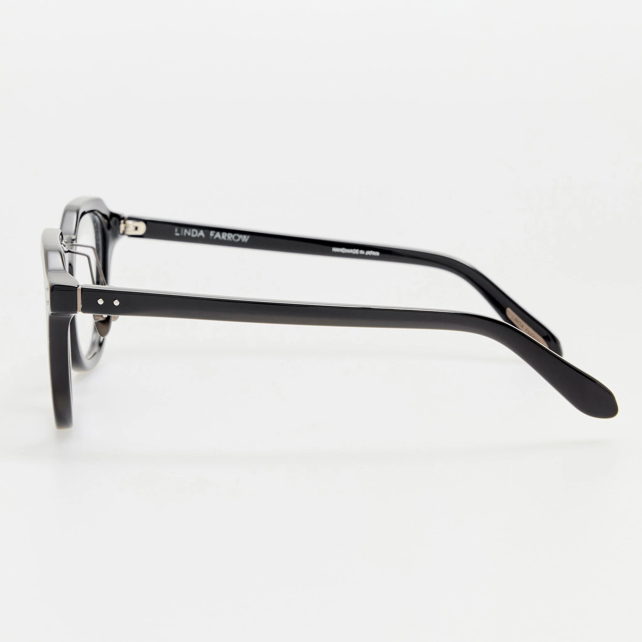Fletcher Optical Frame in Matt Black Nickel - Image 4