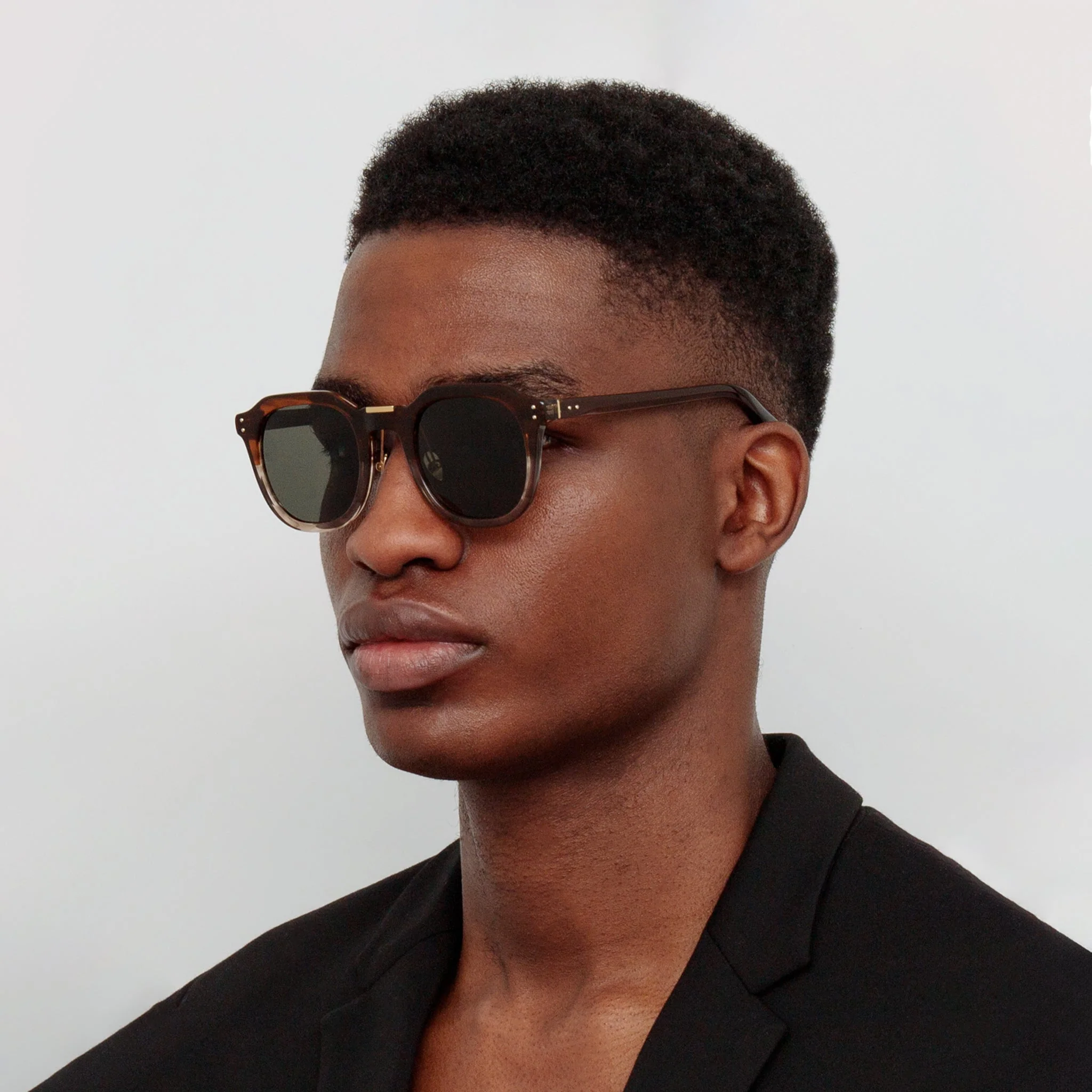 Fletcher Sunglasses in Caramel Horn - Image 6