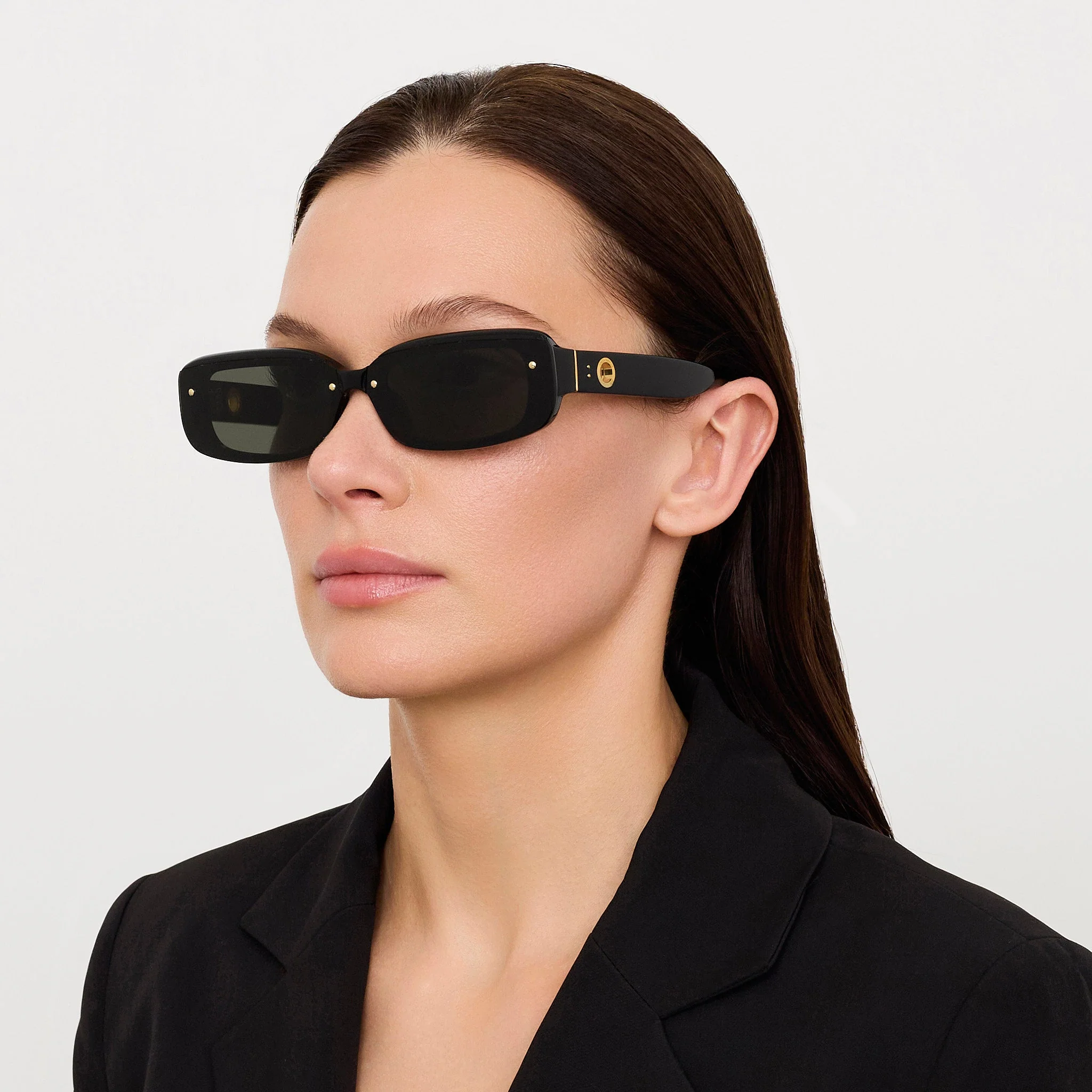 Flick Sunglasses in Black - Image 3