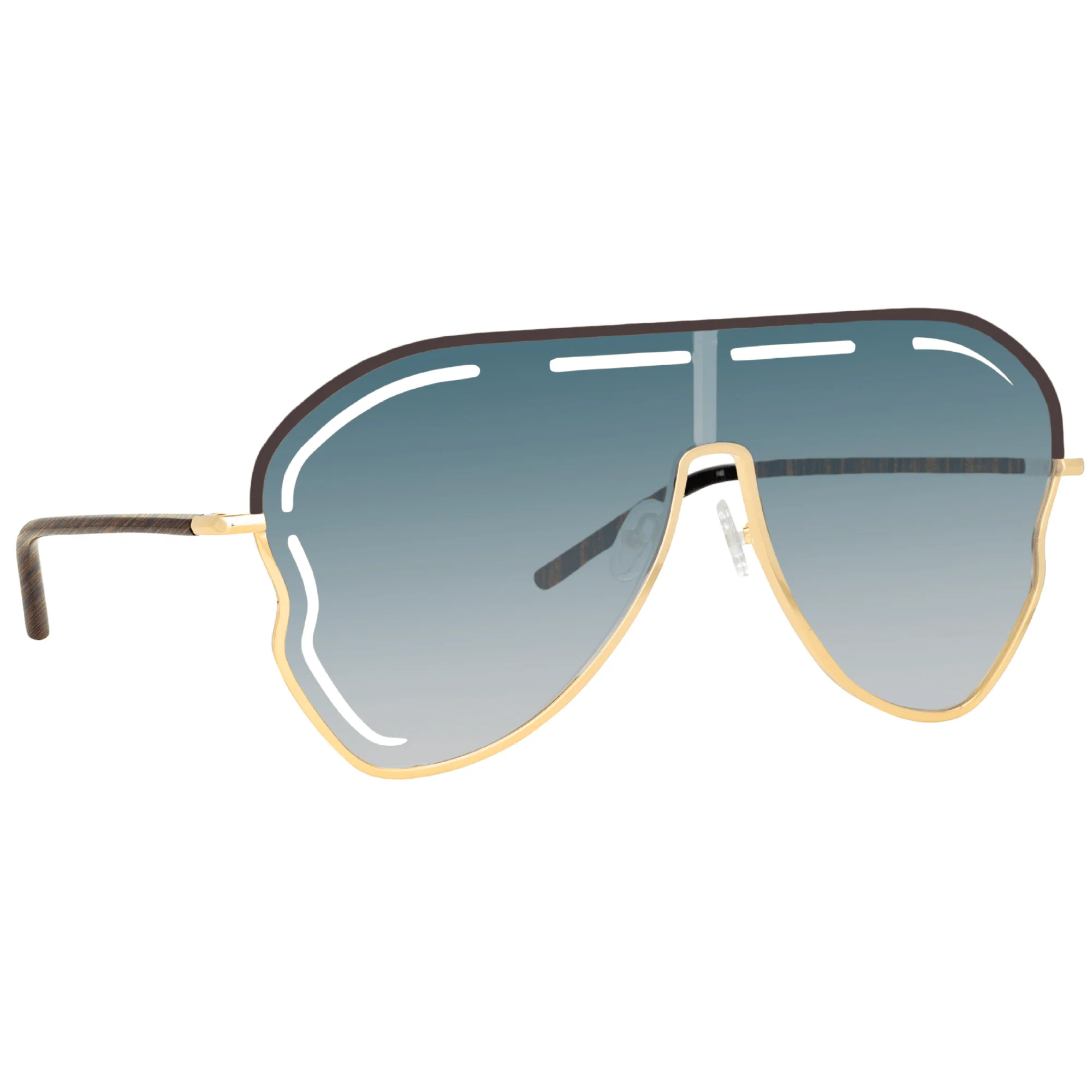 Kika Gardenia Sunglasses in Aqua - Image 2