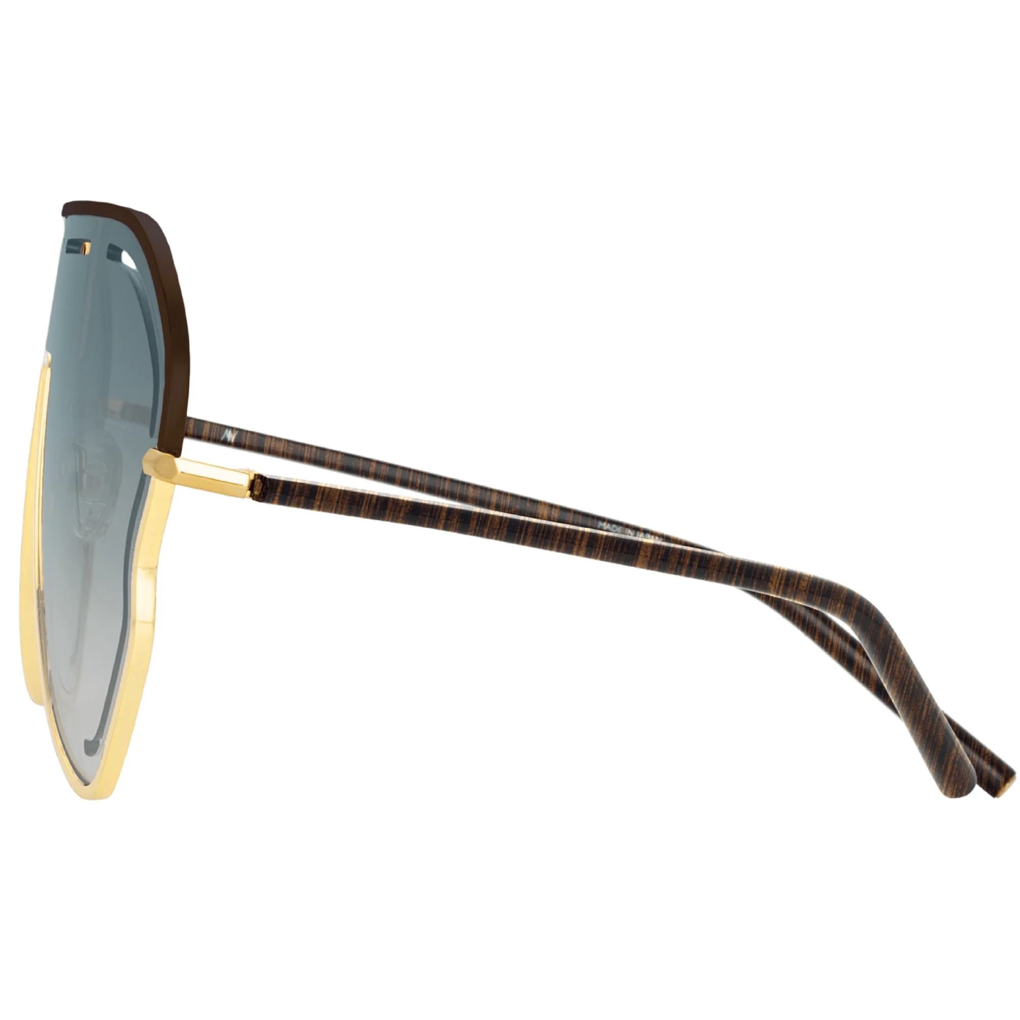 Kika Gardenia Sunglasses in Aqua - Image 3
