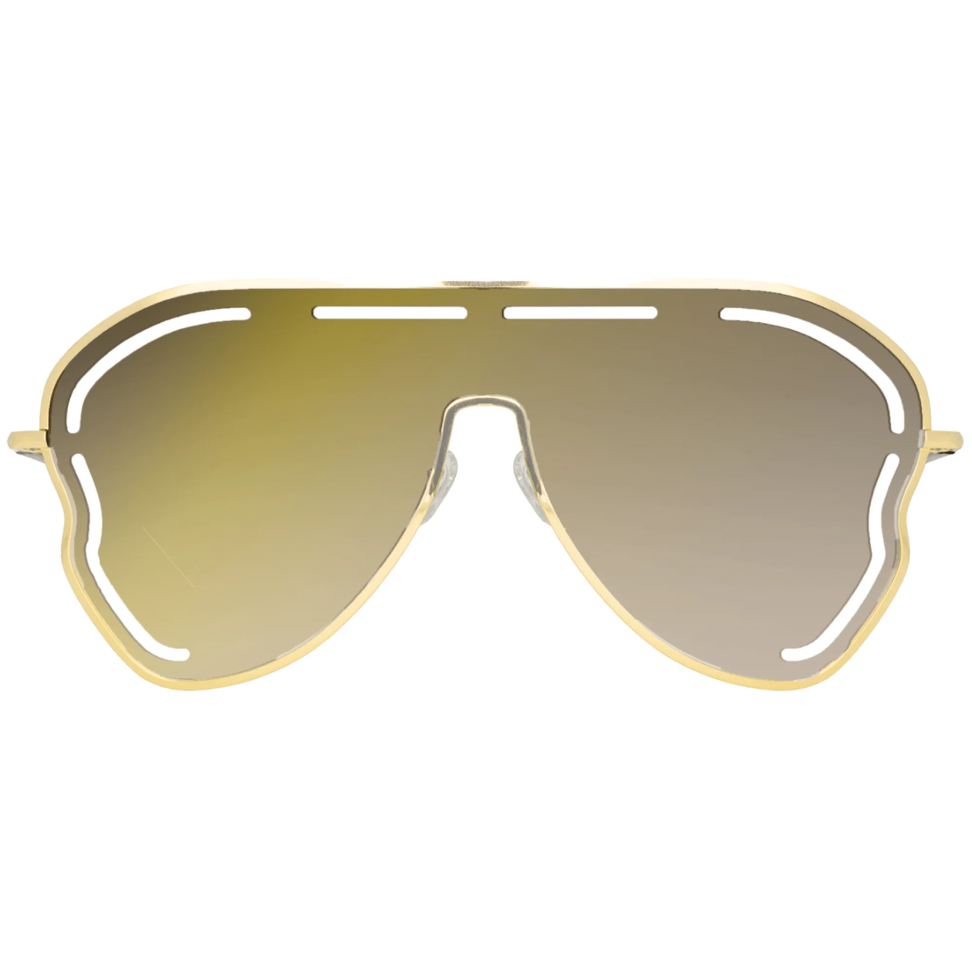 Kika Gardenia Sunglasses in Gold