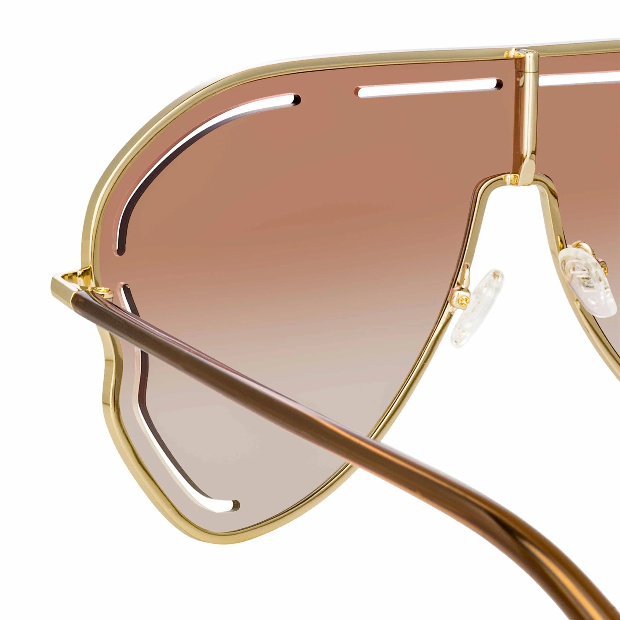 Kika Gardenia Sunglasses in Taupe - Image 5