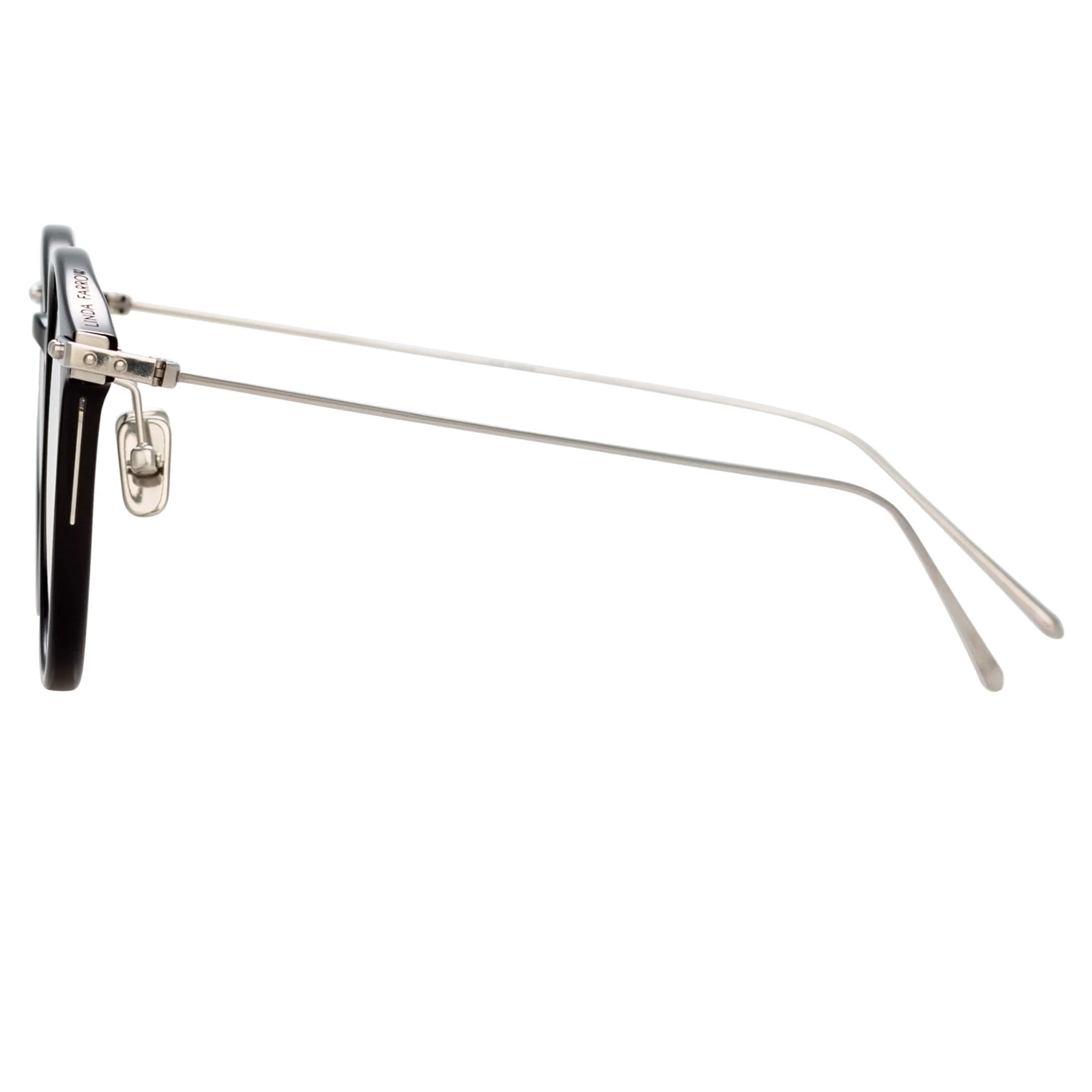 Gray Optical Frame in Black - Image 3