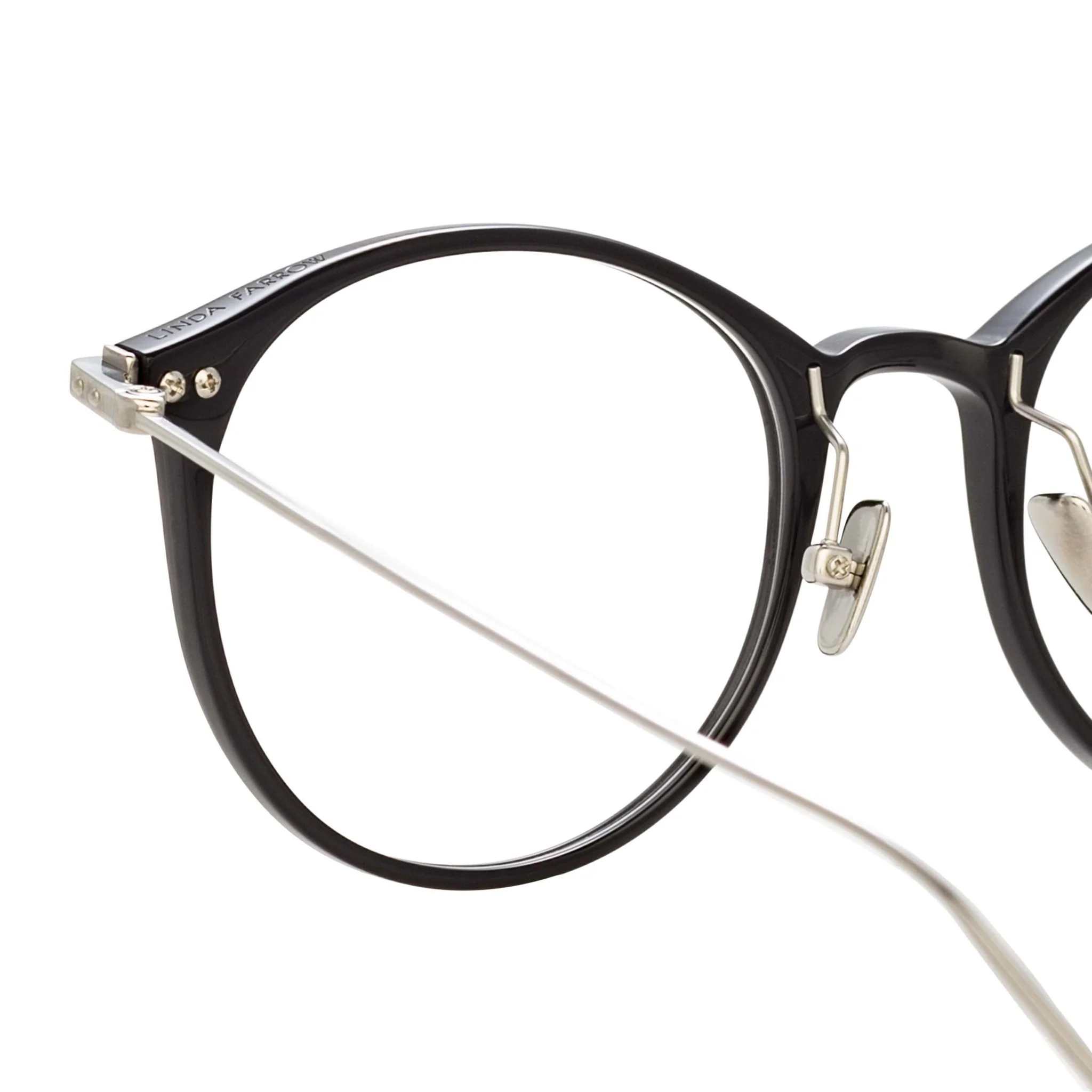 Gray Optical Frame in Black - Image 4