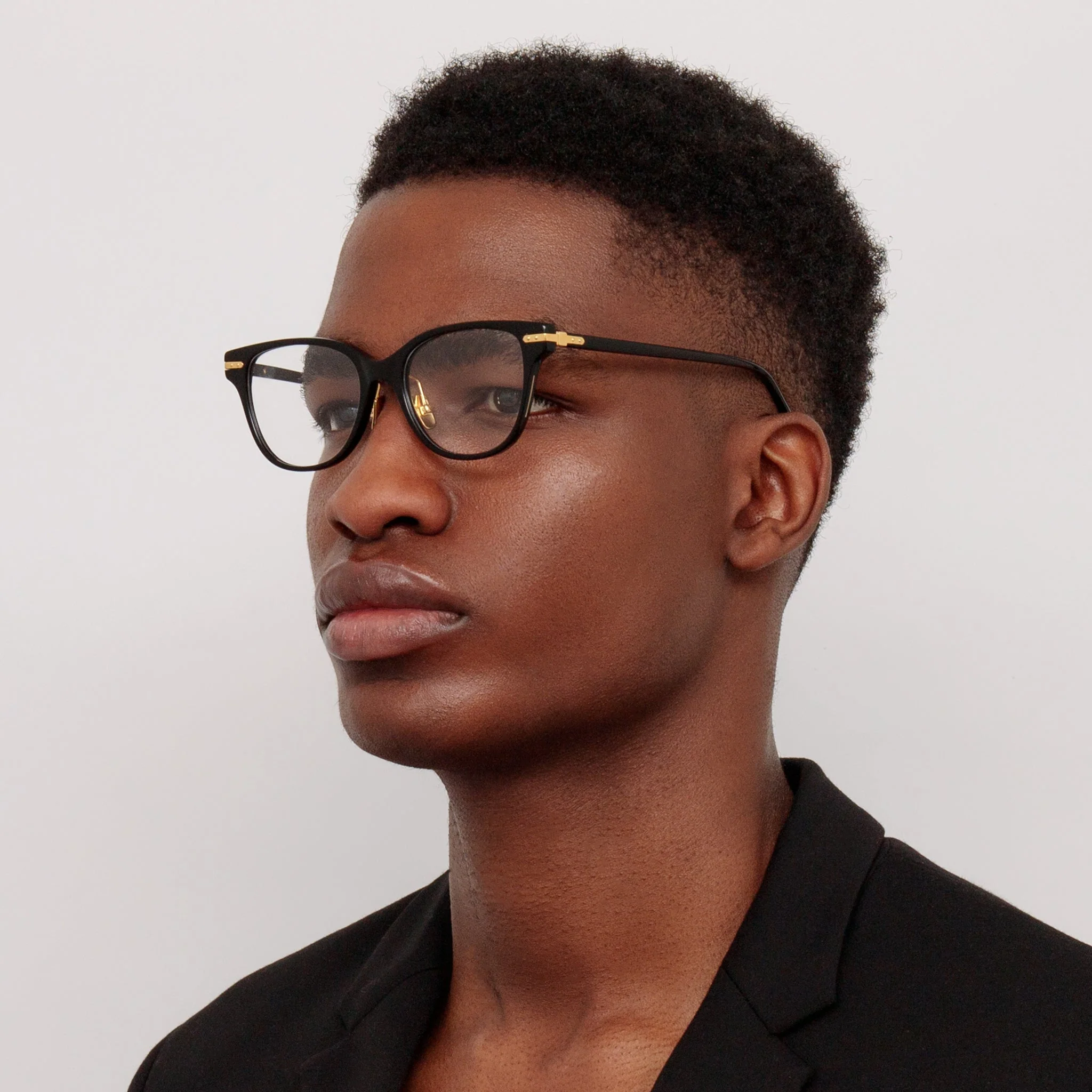 Hadid Optical in Black - Image 4